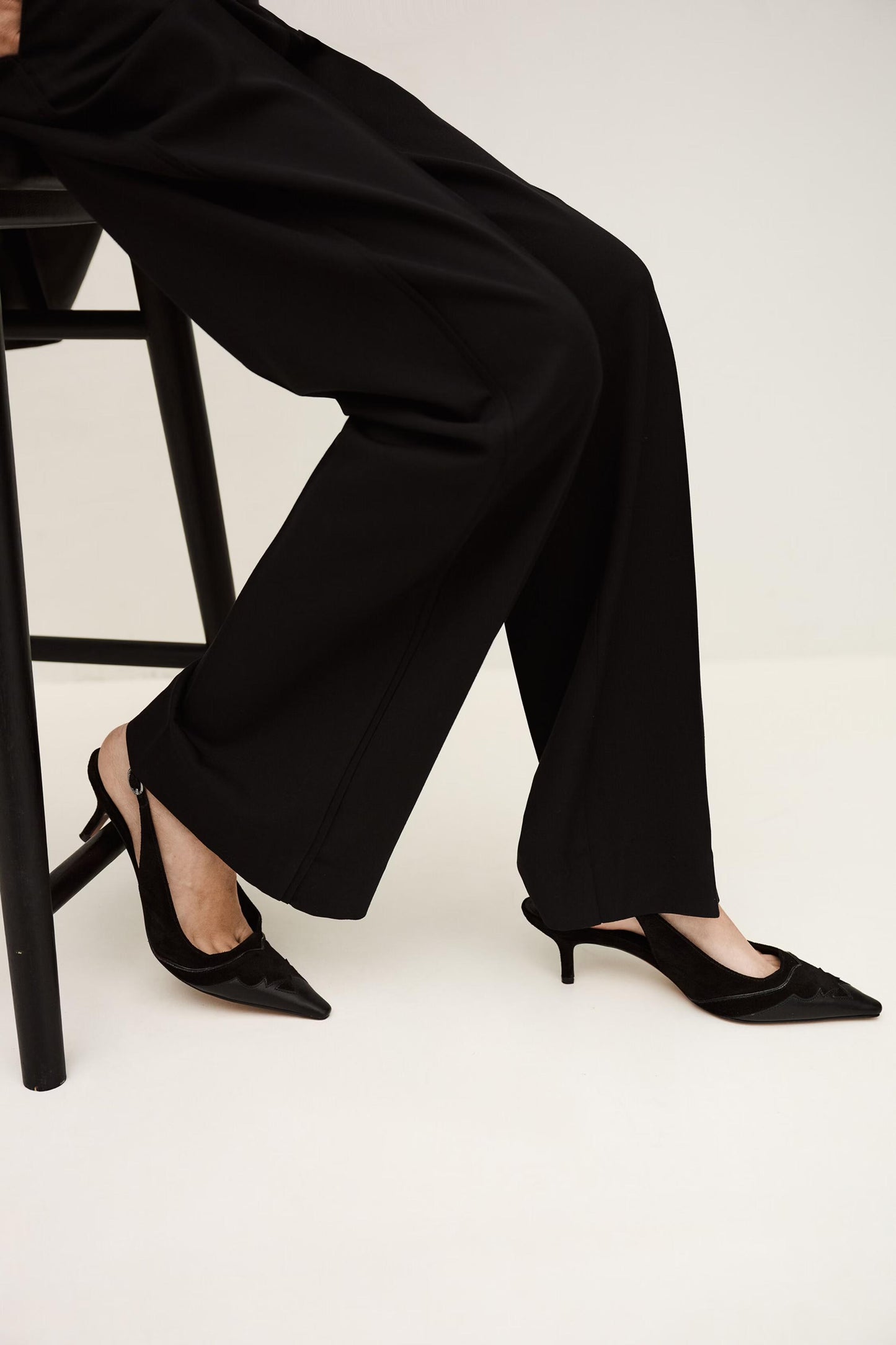 ba&sh Slingback Heels Casta Black