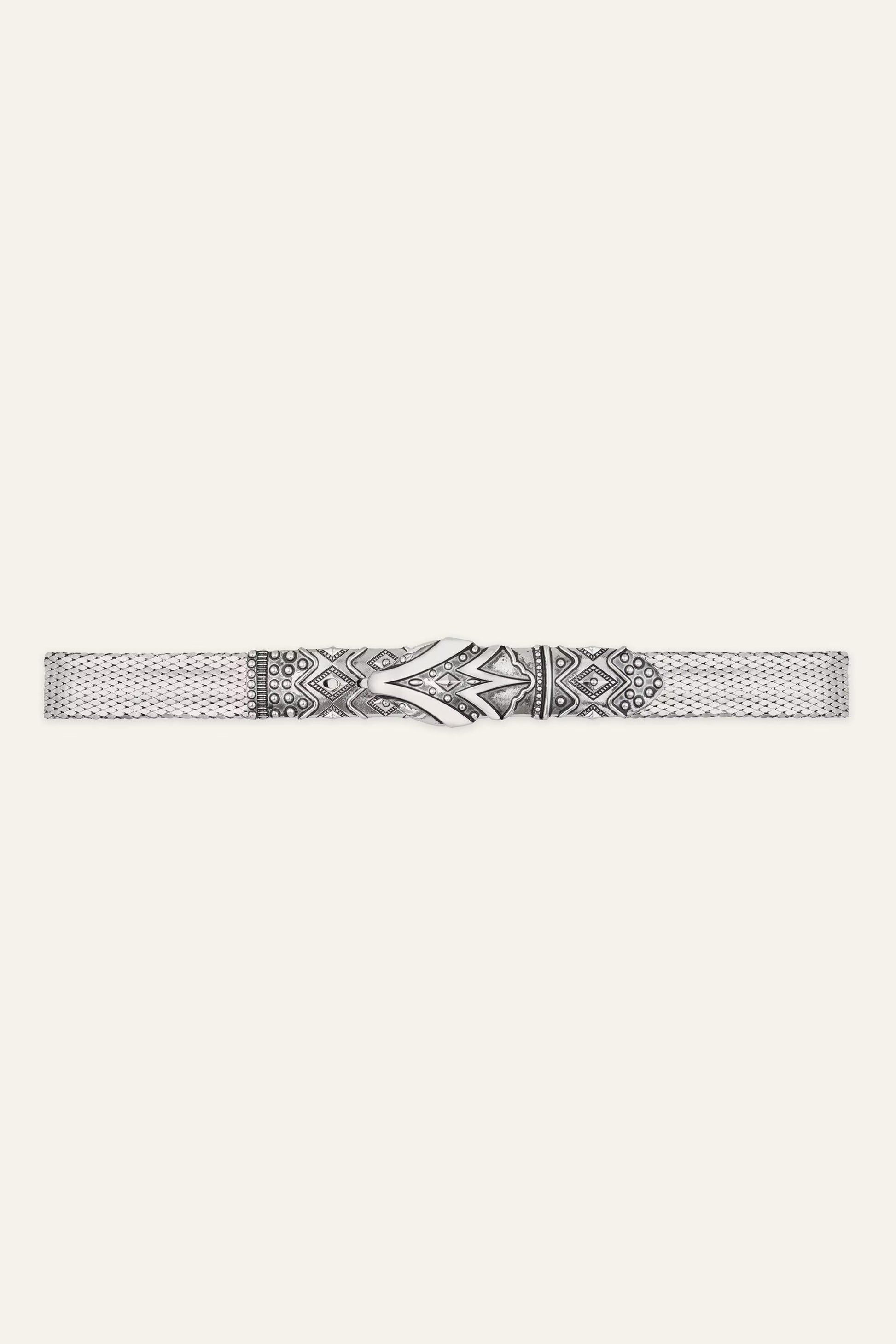 ba&sh Metal Belt Baon Gray