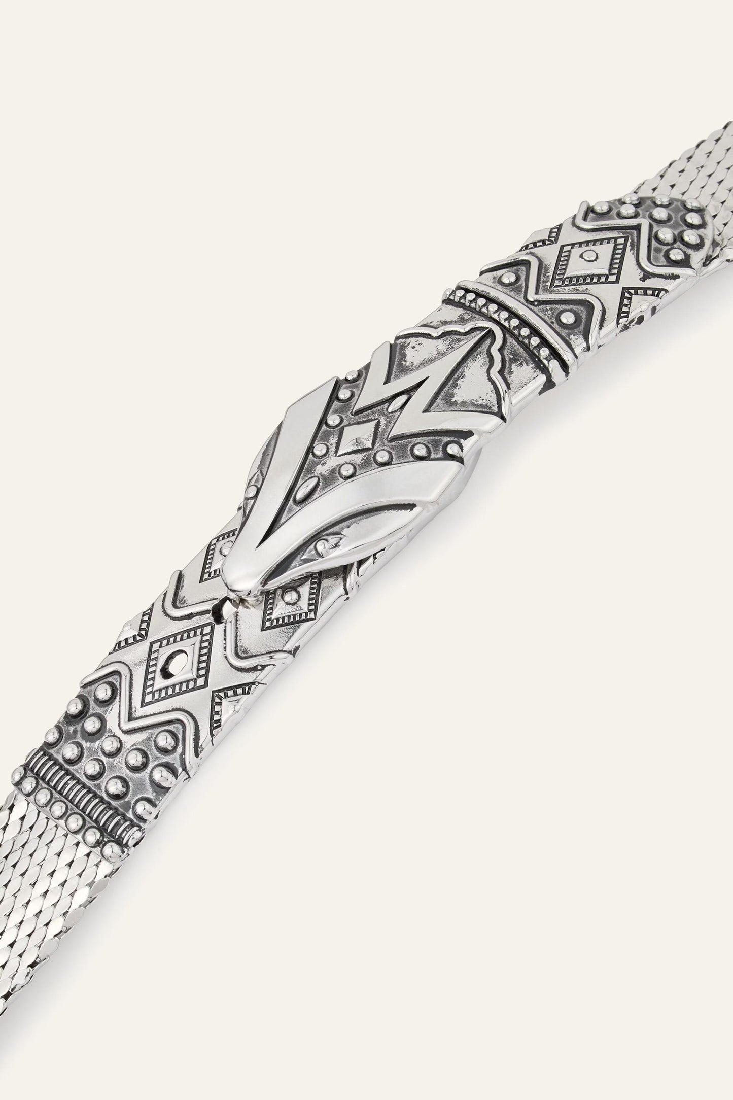 ba&sh Metal Belt Baon Gray