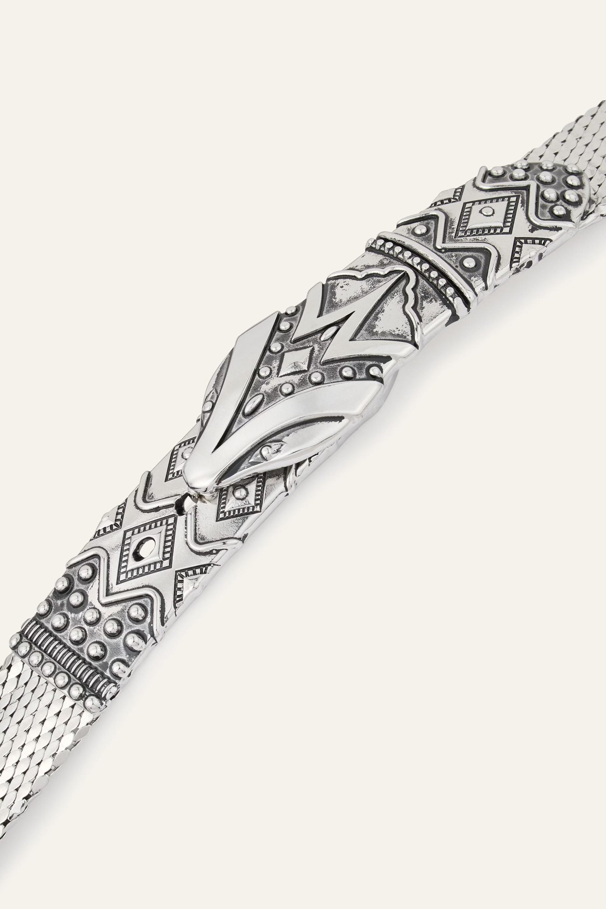 ba&sh Metal Belt Baon Gray