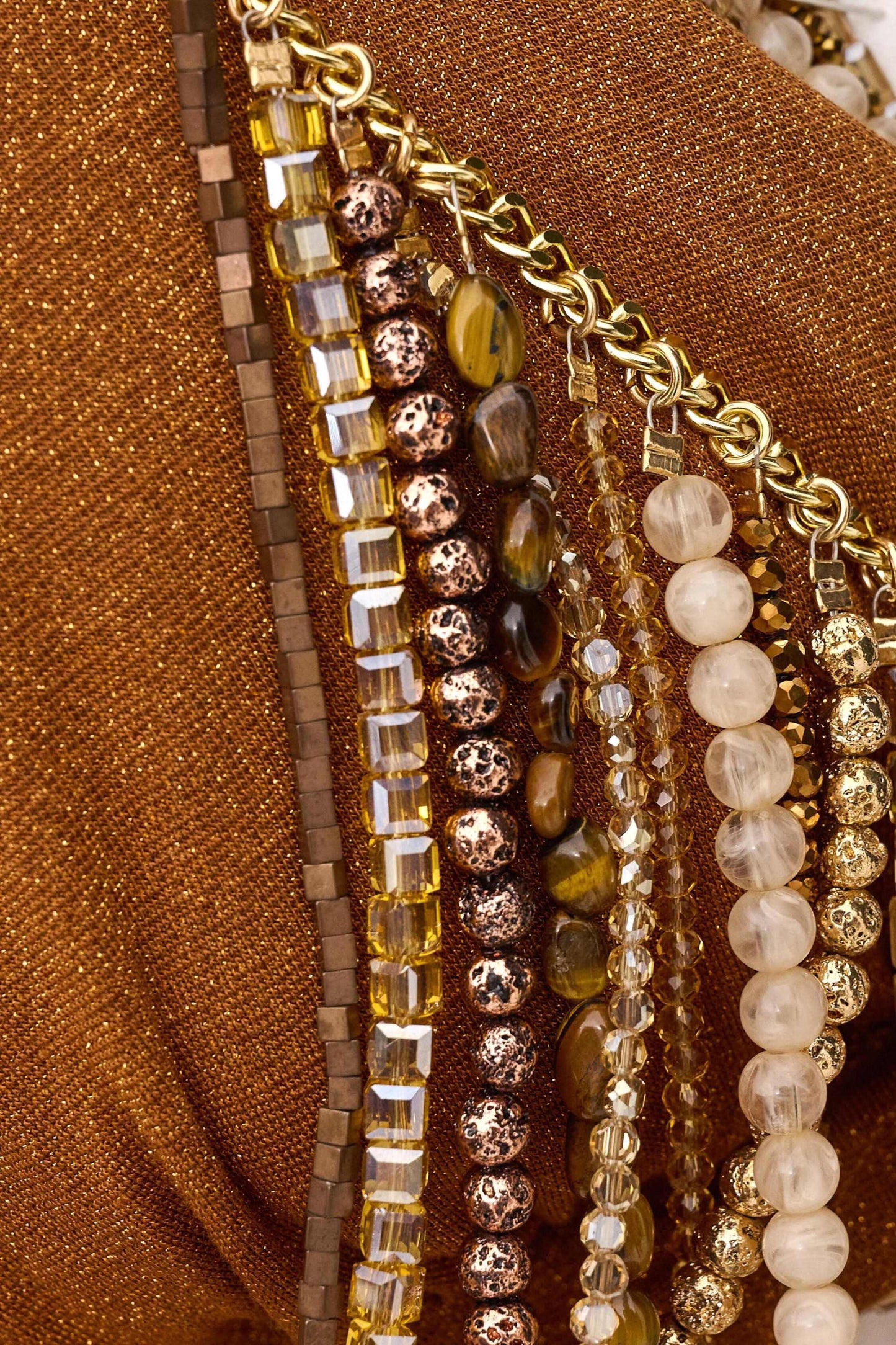 ba&sh Beaded Top Cheops Brown