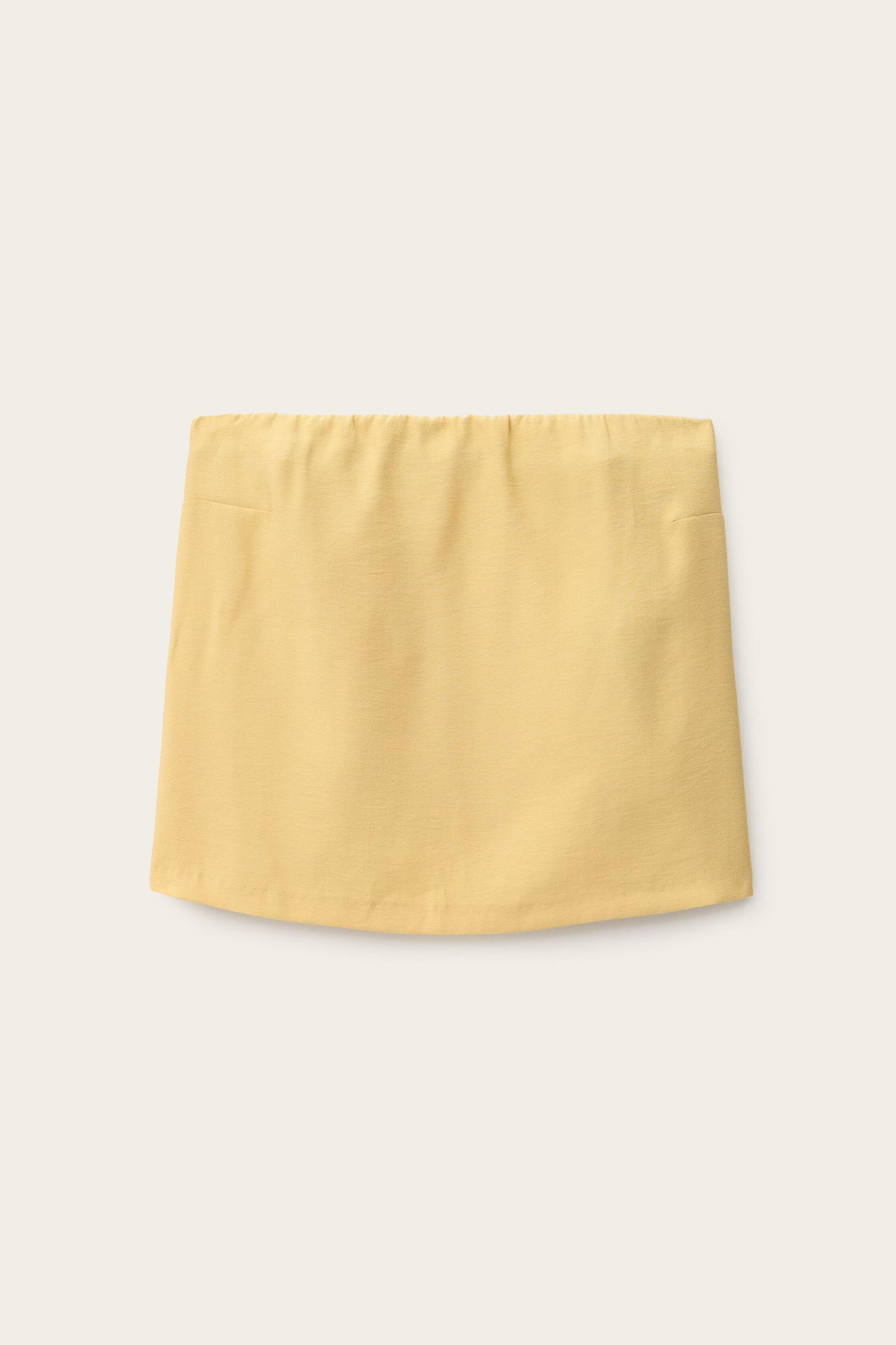 ba&sh Strapless Bustier Top Deborah Yellow