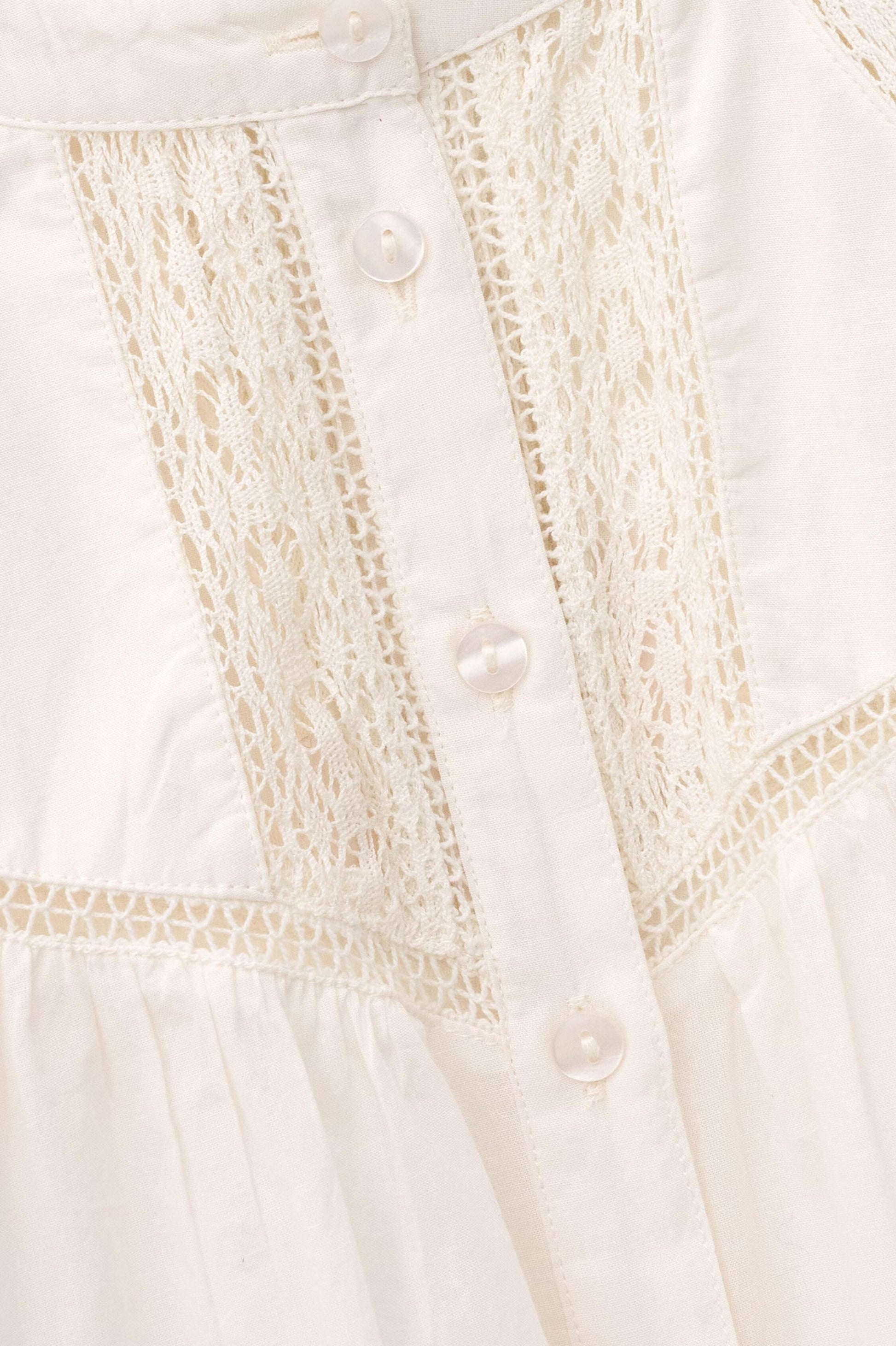 ba&sh Cotton Shirt Nella Off-White