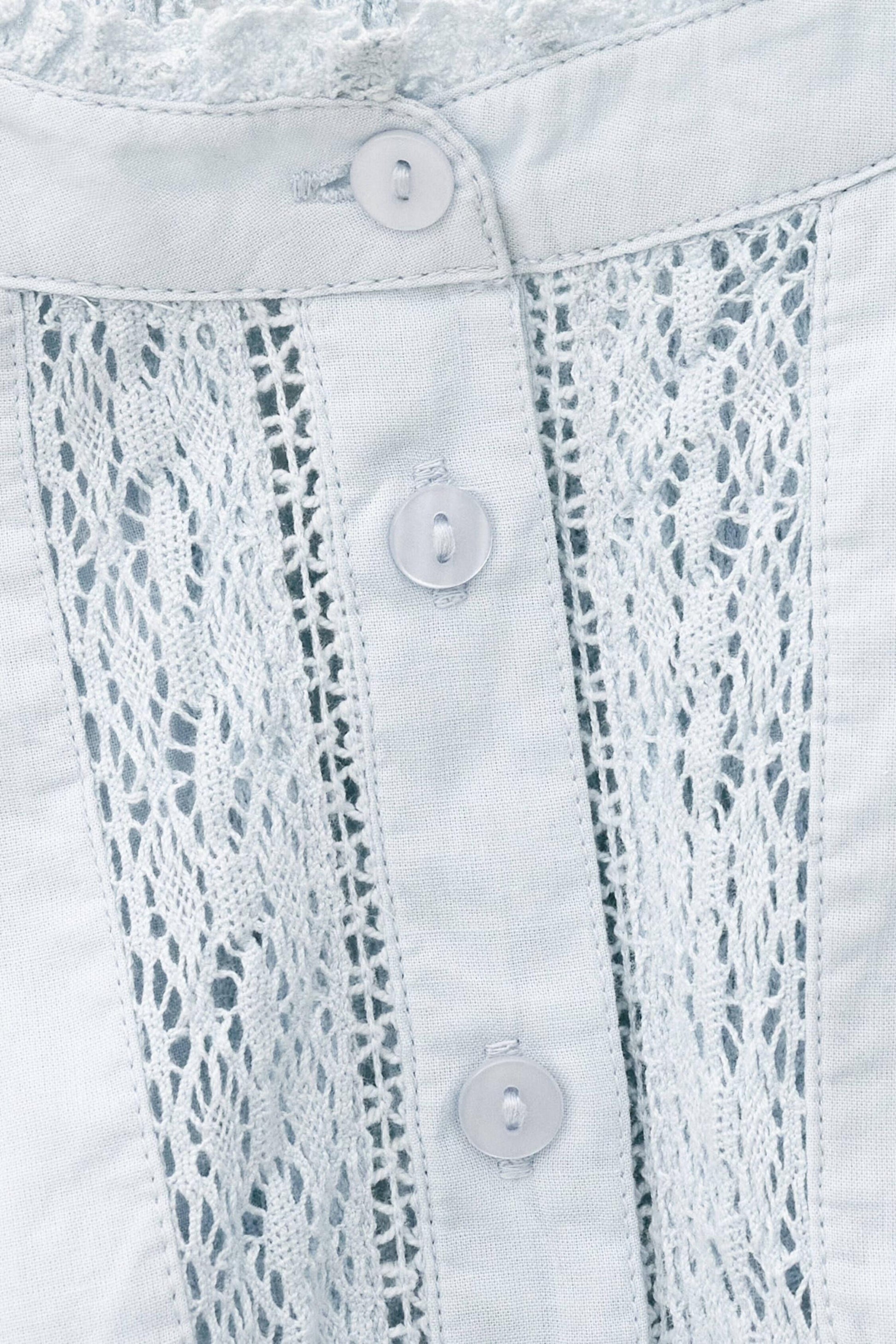 ba&sh Cotton Shirt Nella Blue