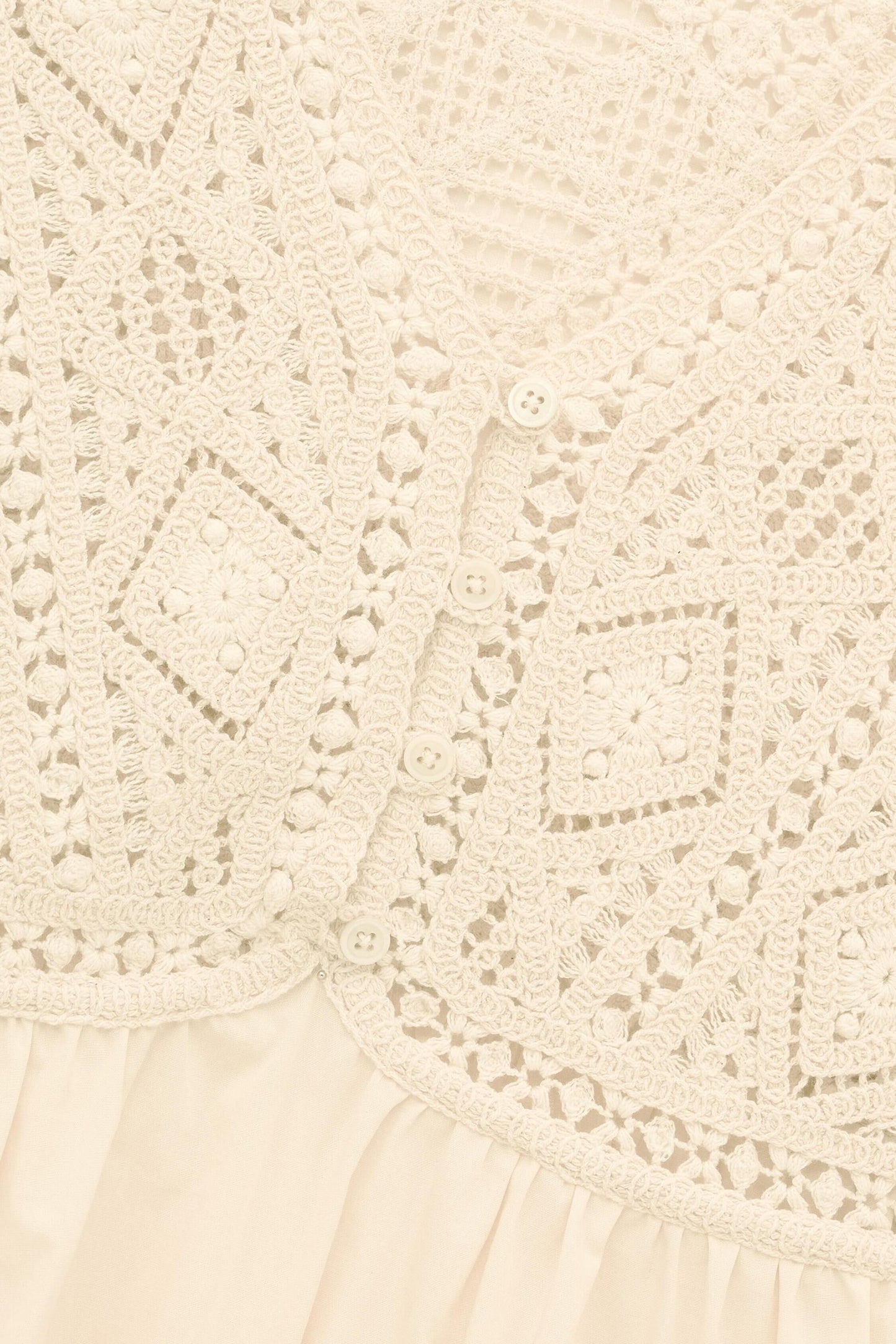 ba&sh Short-Sleeved Blouse Salvi Off-White