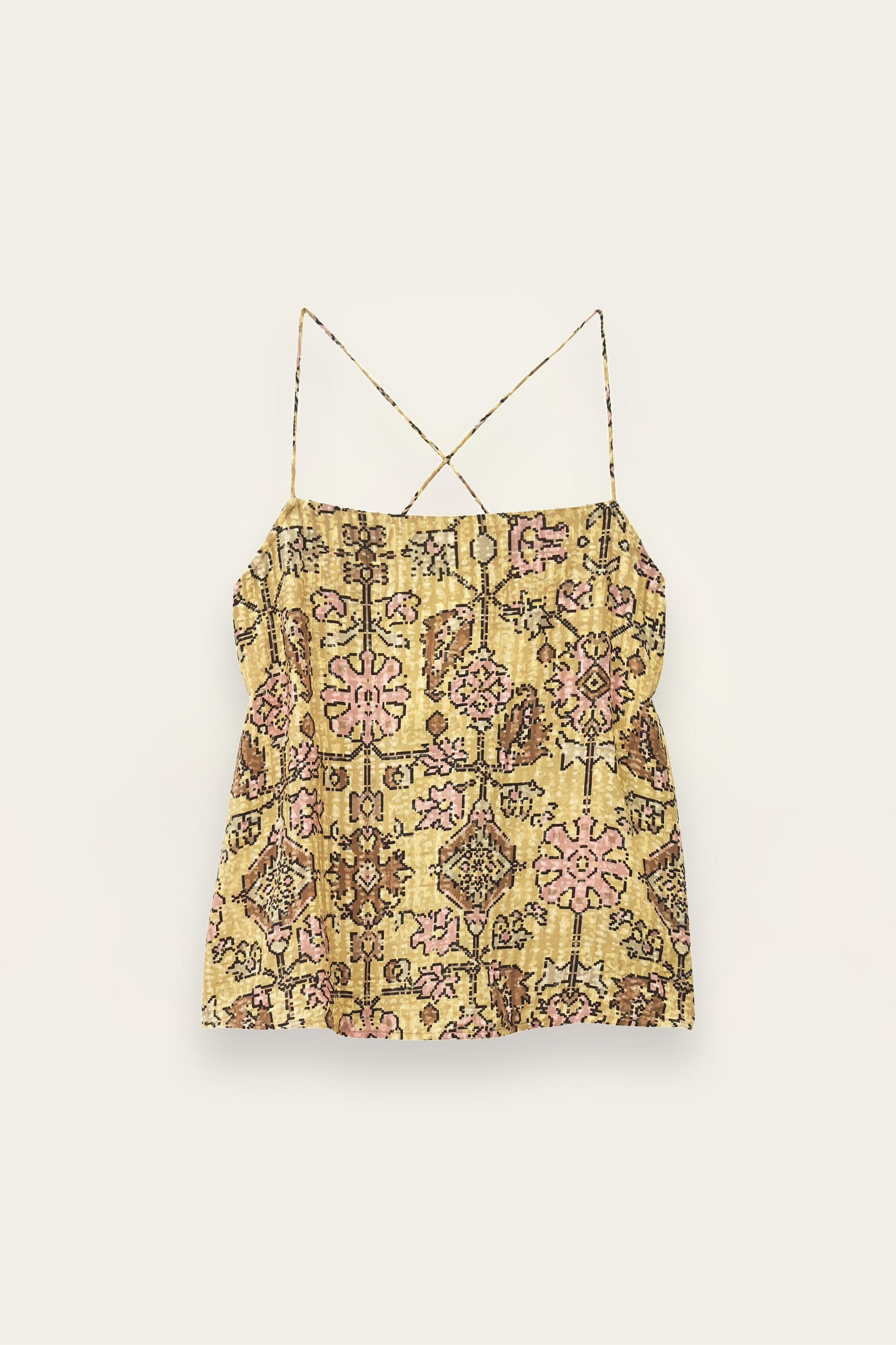 ba&sh Cami Top Pamela Yellow
