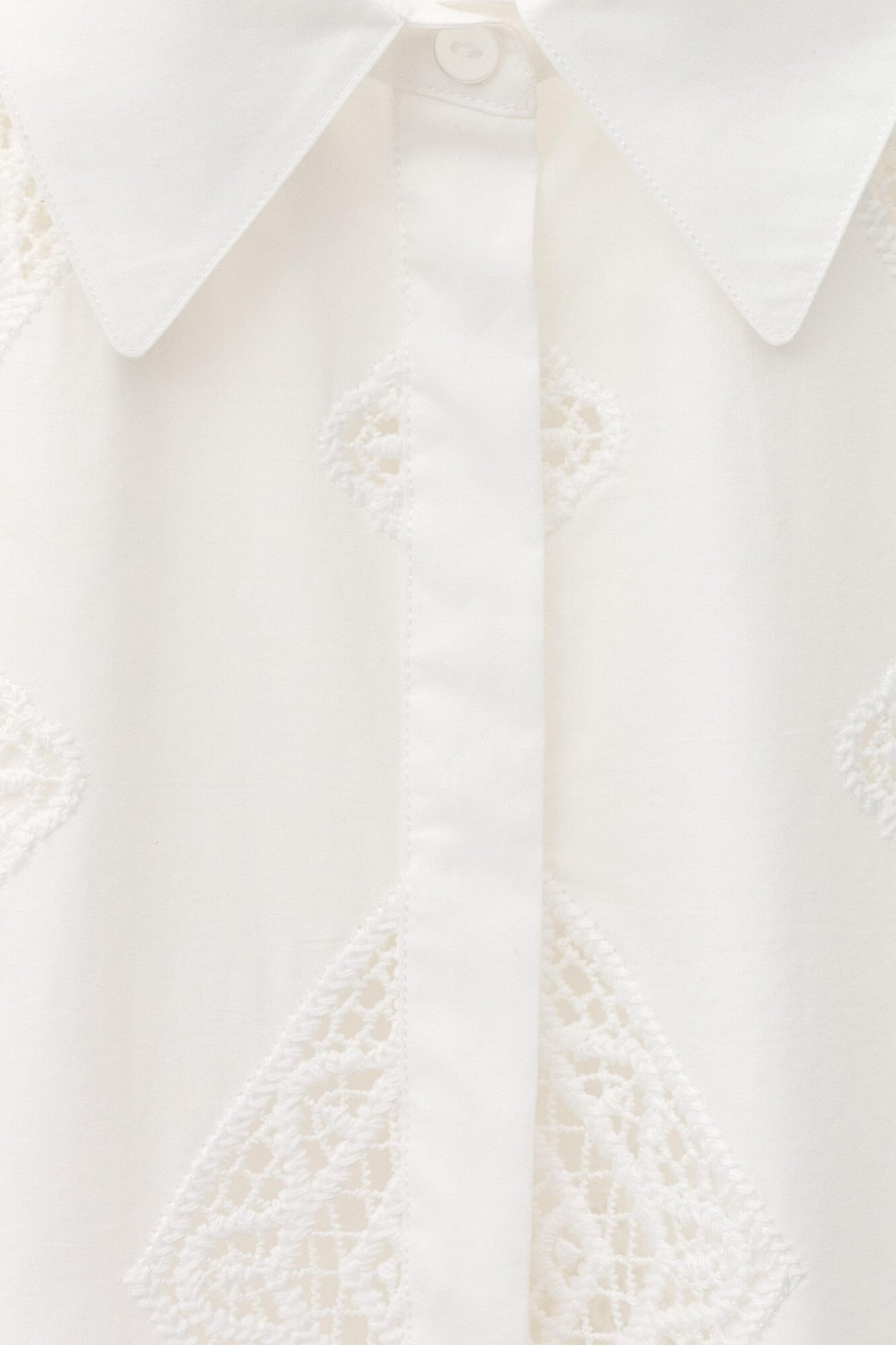 ba&sh 3/4-Sleeved Shirt Muriel Off-White