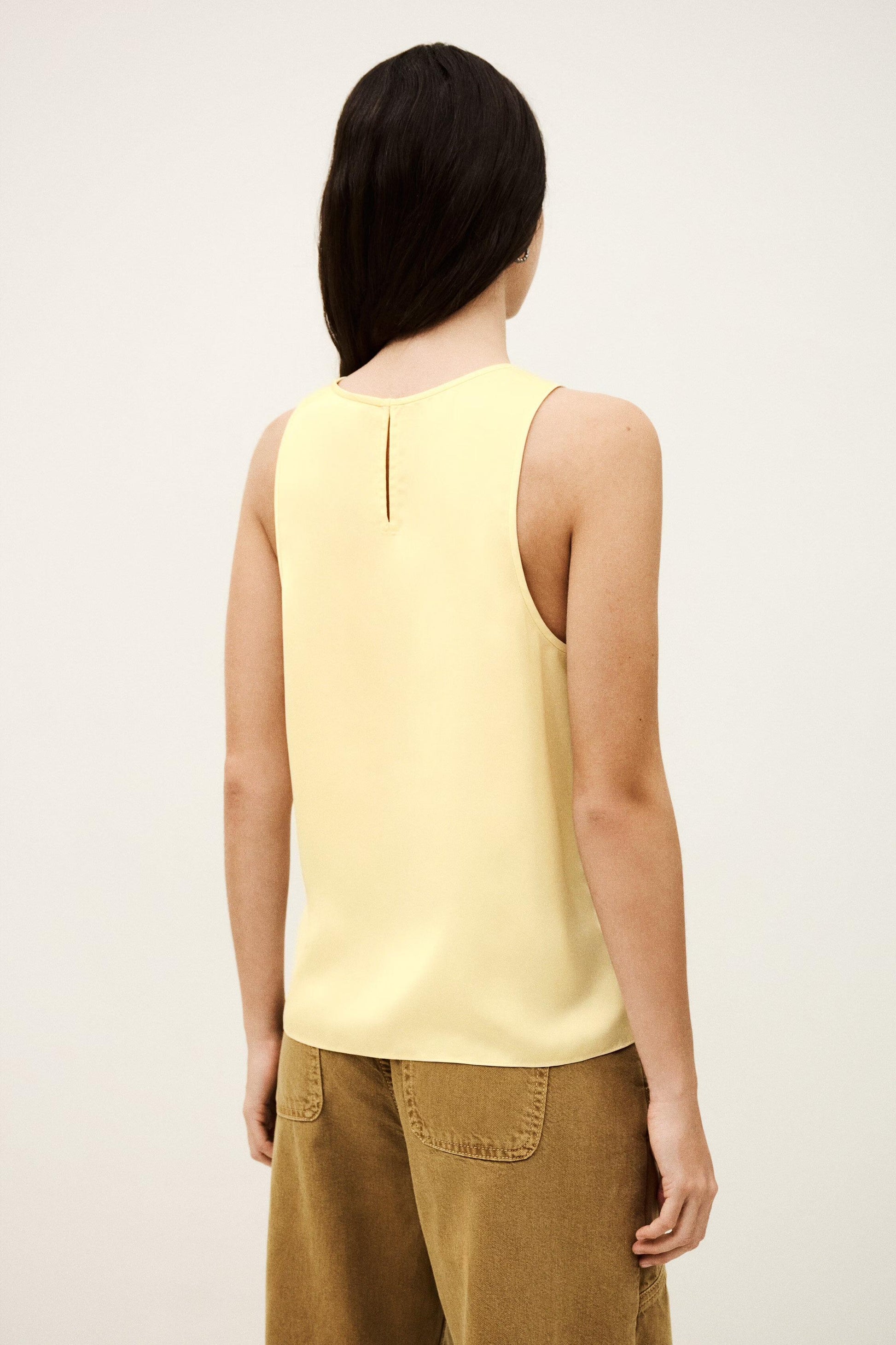 ba&sh Sleeveless Top Cedi Yellow