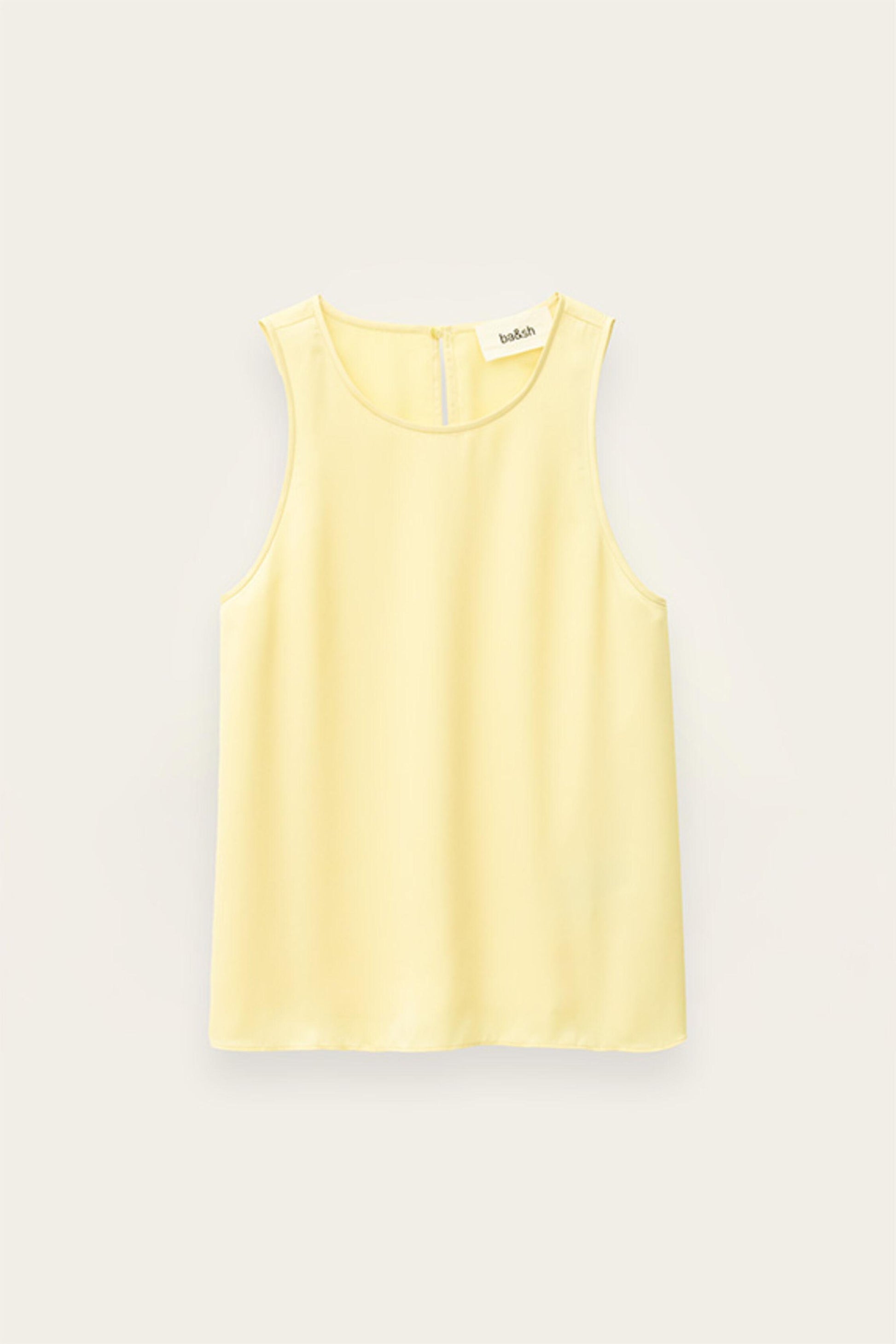 ba&sh Sleeveless Top Cedi Yellow