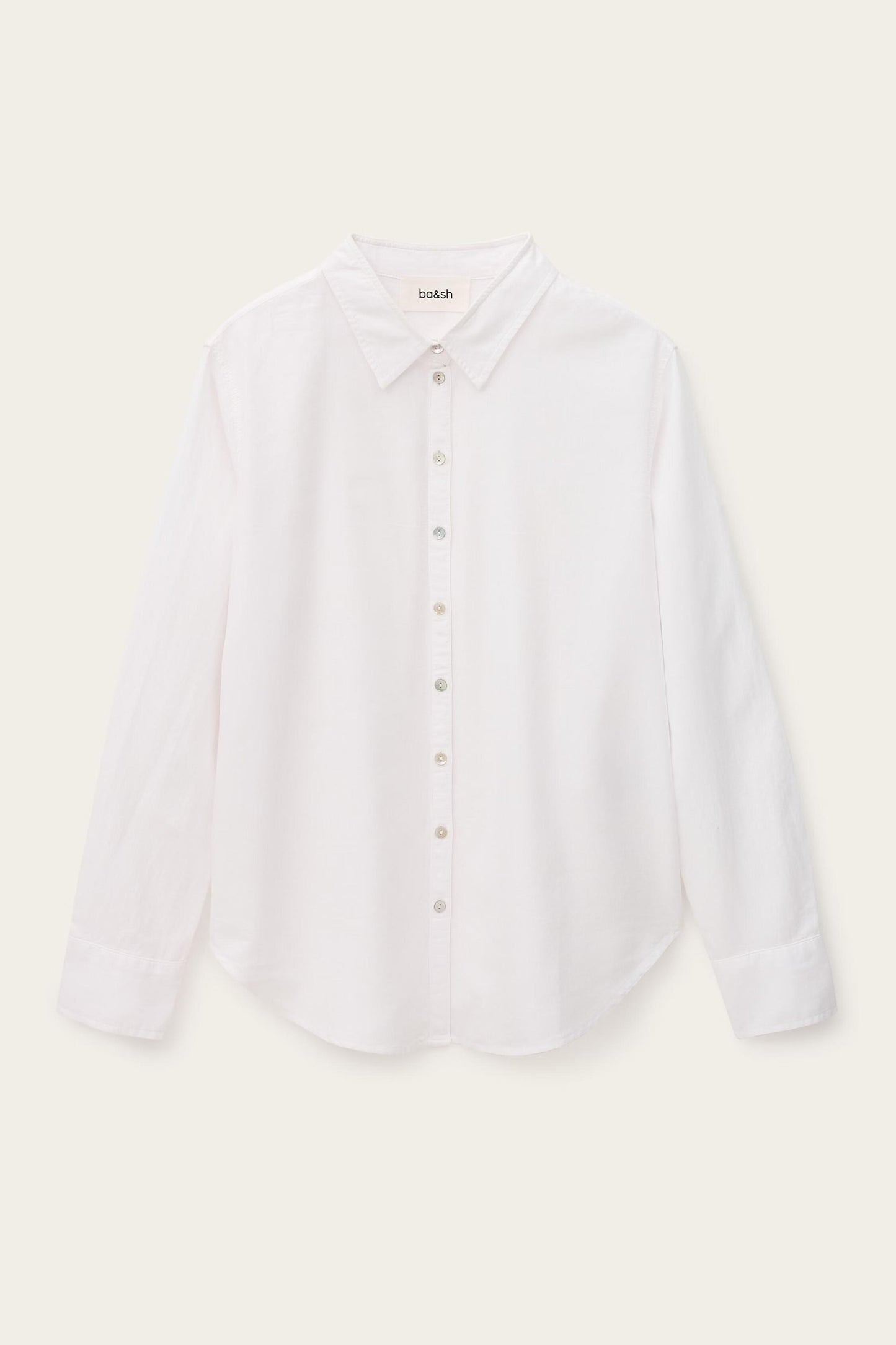 ba&sh Cotton Shirt Chiren White