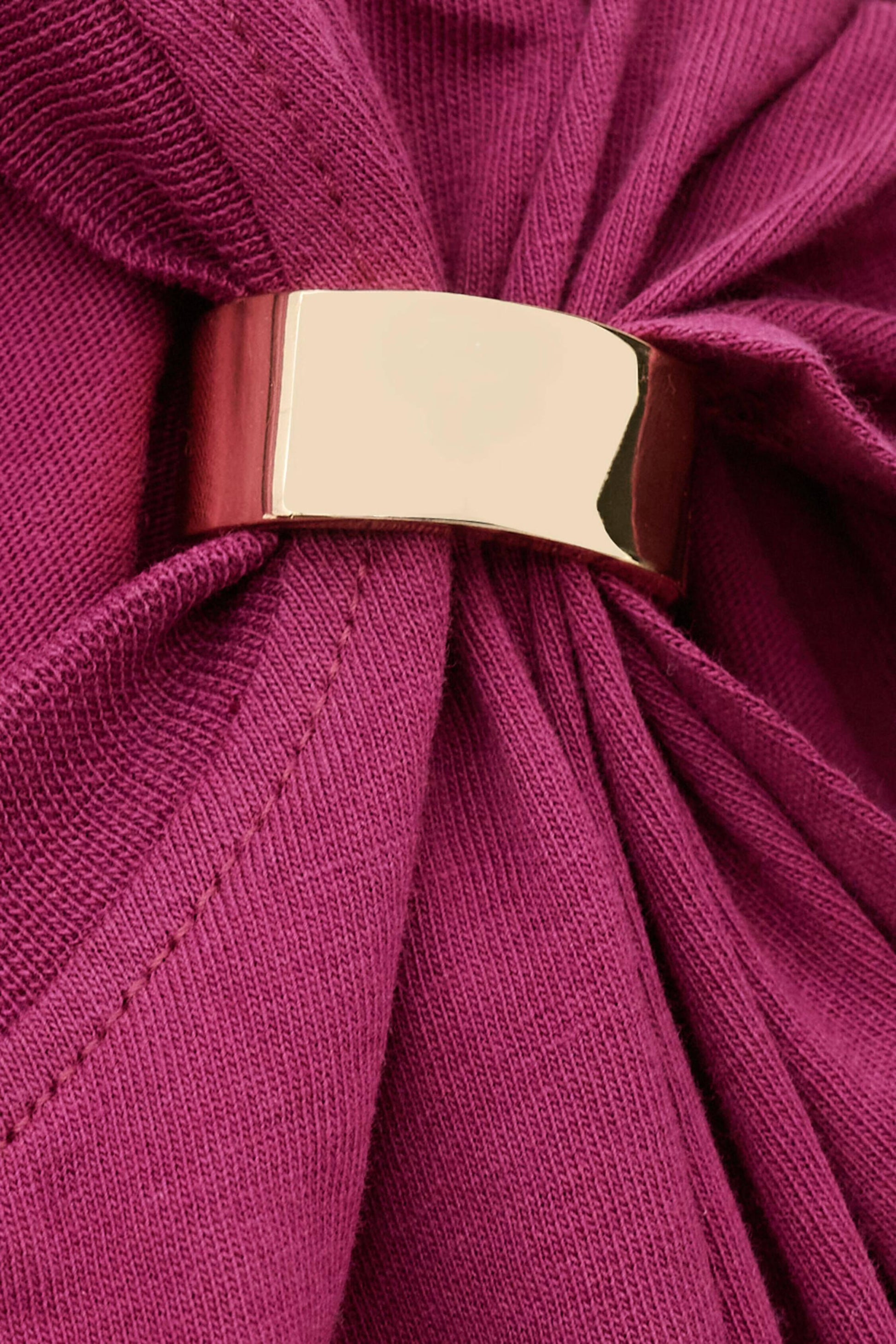 ba&sh Short-Sleeved T-Shirt Allia Purple