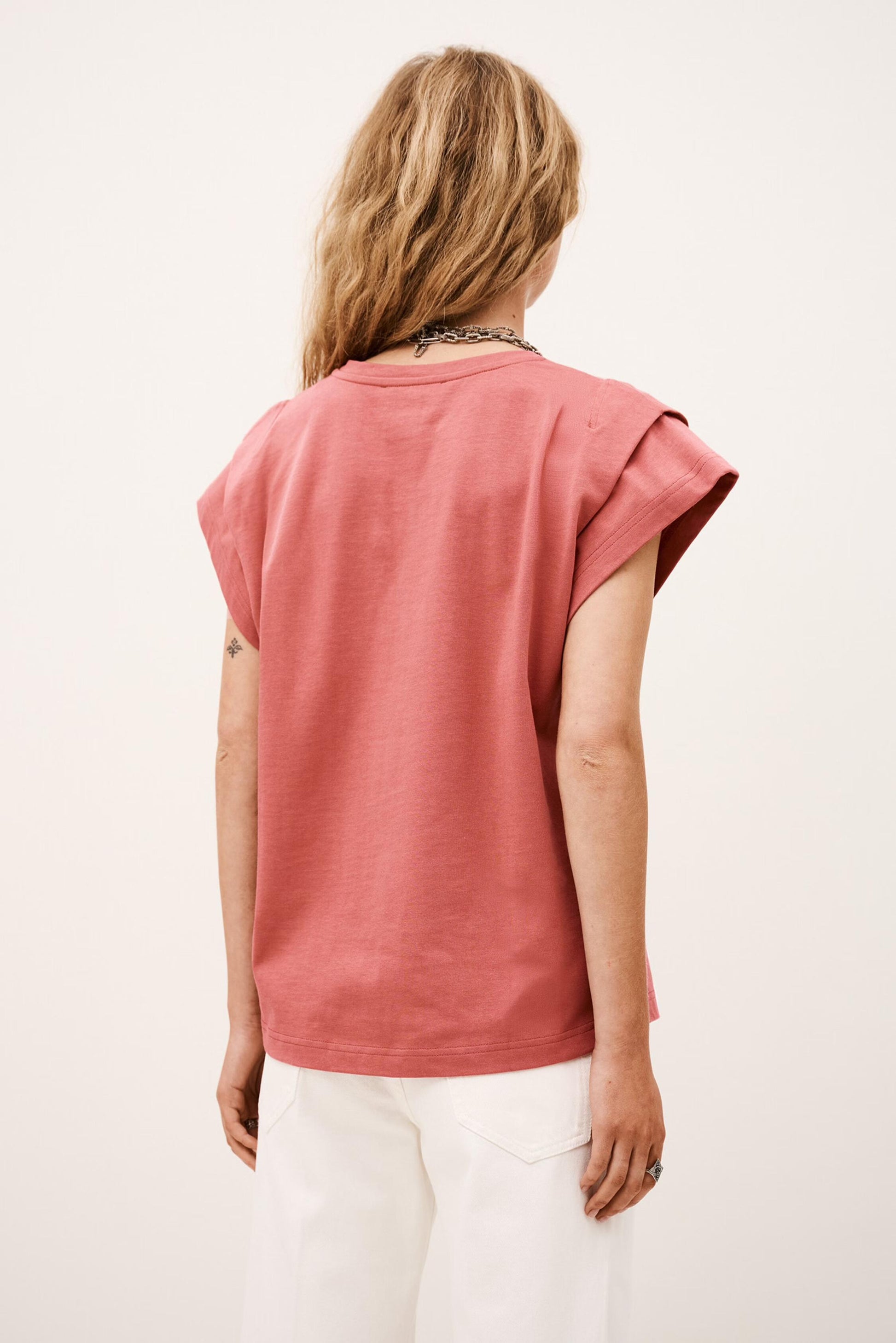 ba&sh T-Shirt Pio Pink