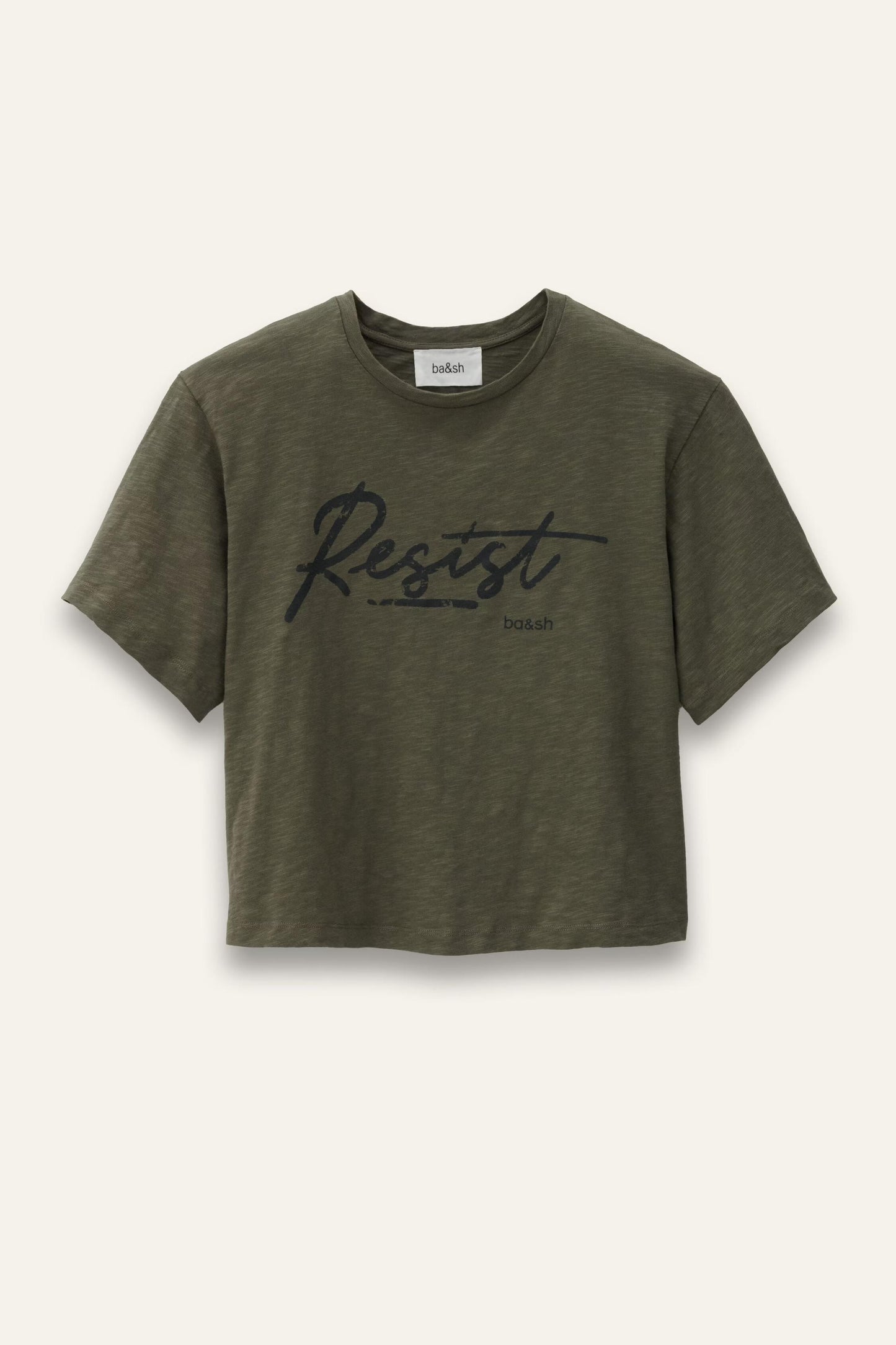 ba&sh Charity T-Shirt Vero Green