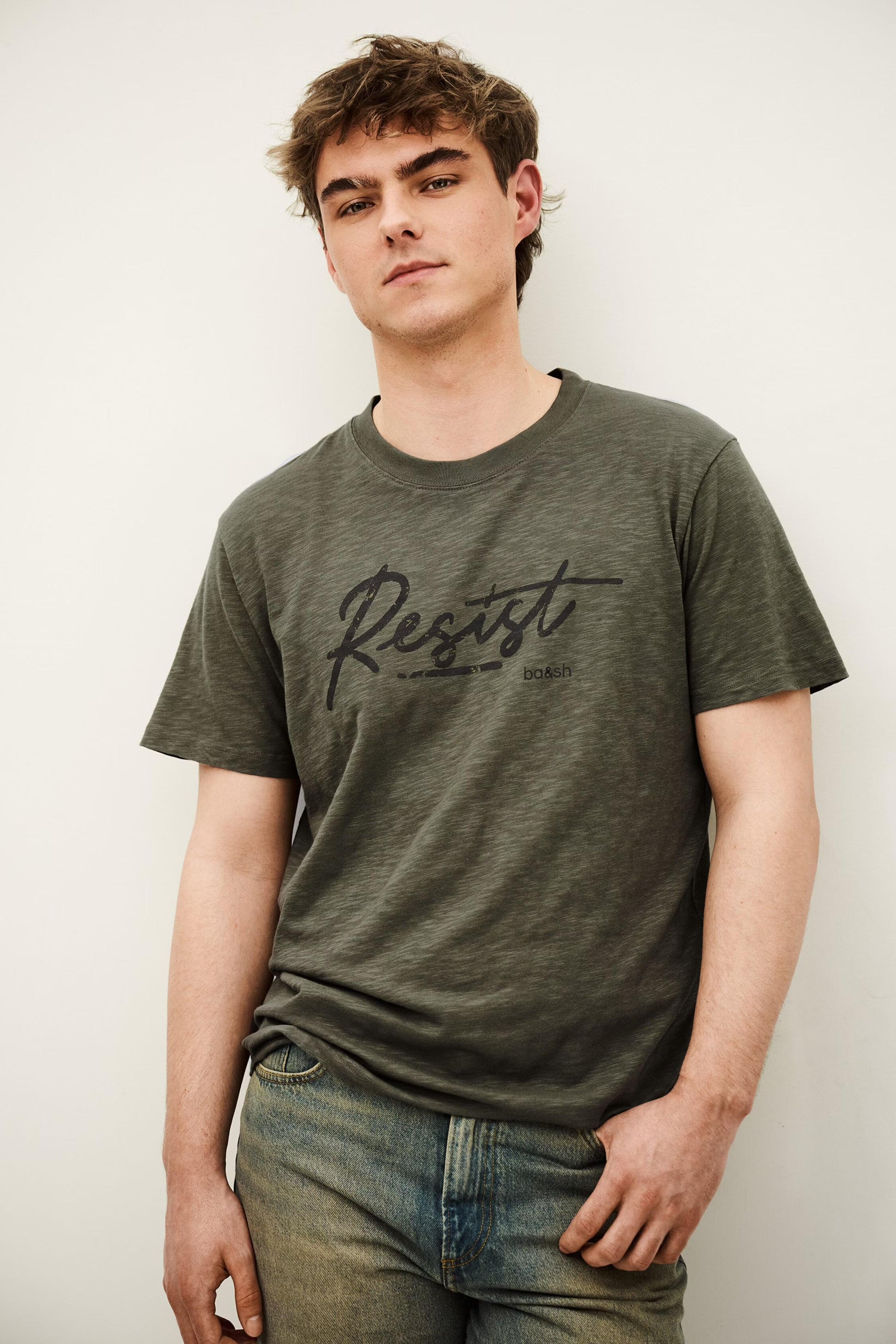 ba&sh Charity T-Shirt Vinc Green