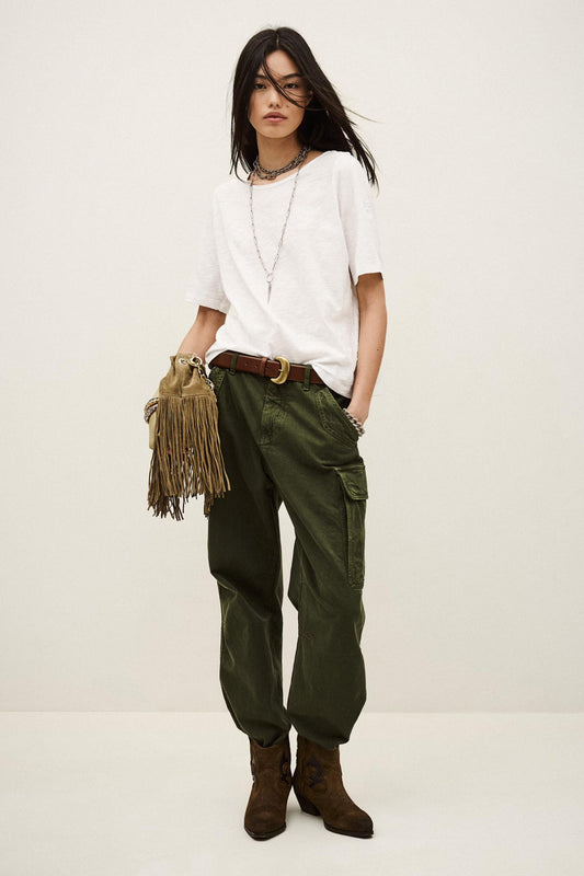 ba&sh T-Shirt Vina White