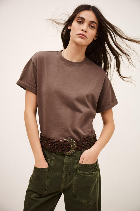 ba&sh T-Shirt Rosie Brown