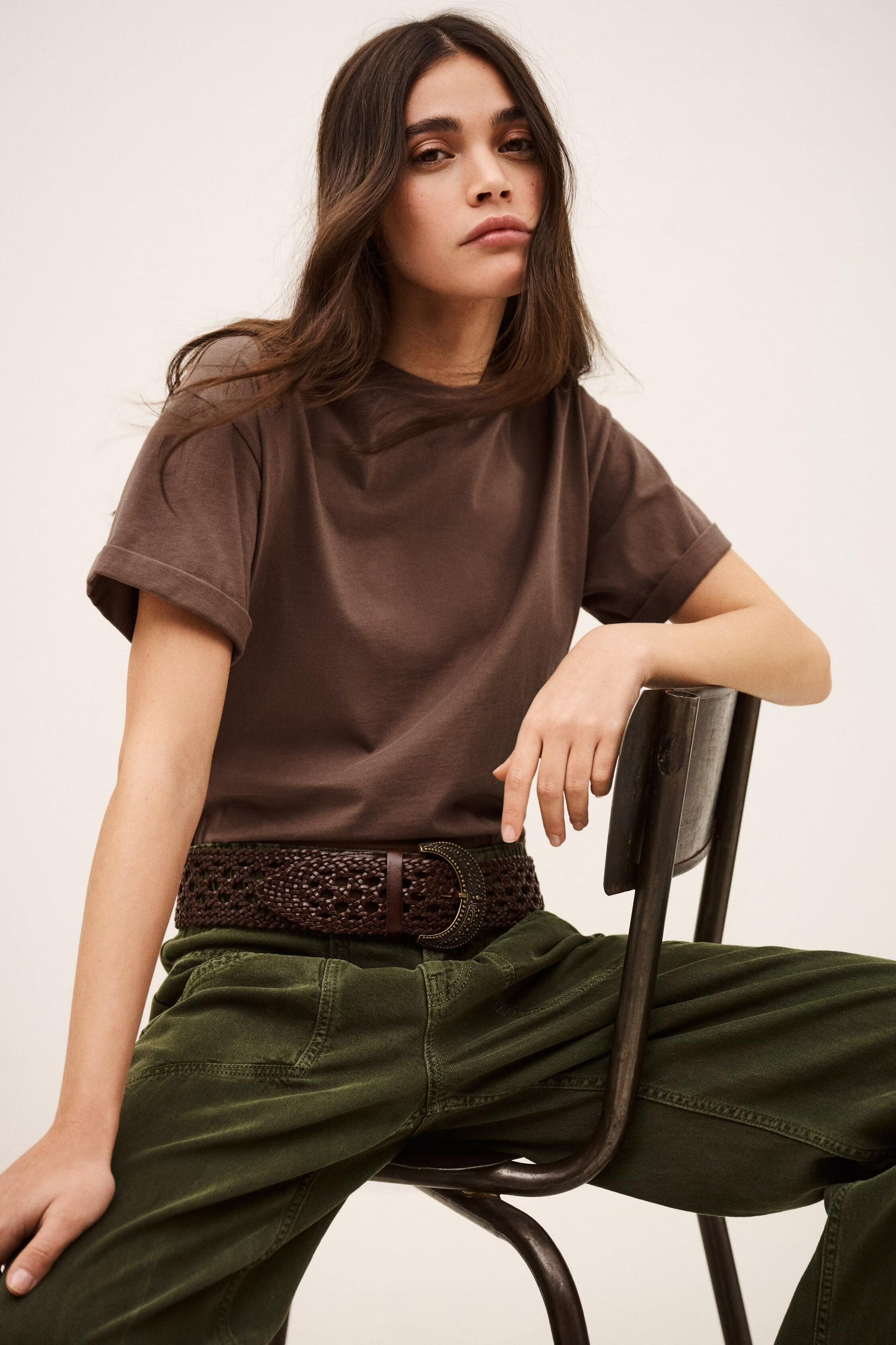 ba&sh T-Shirt Rosie Brown