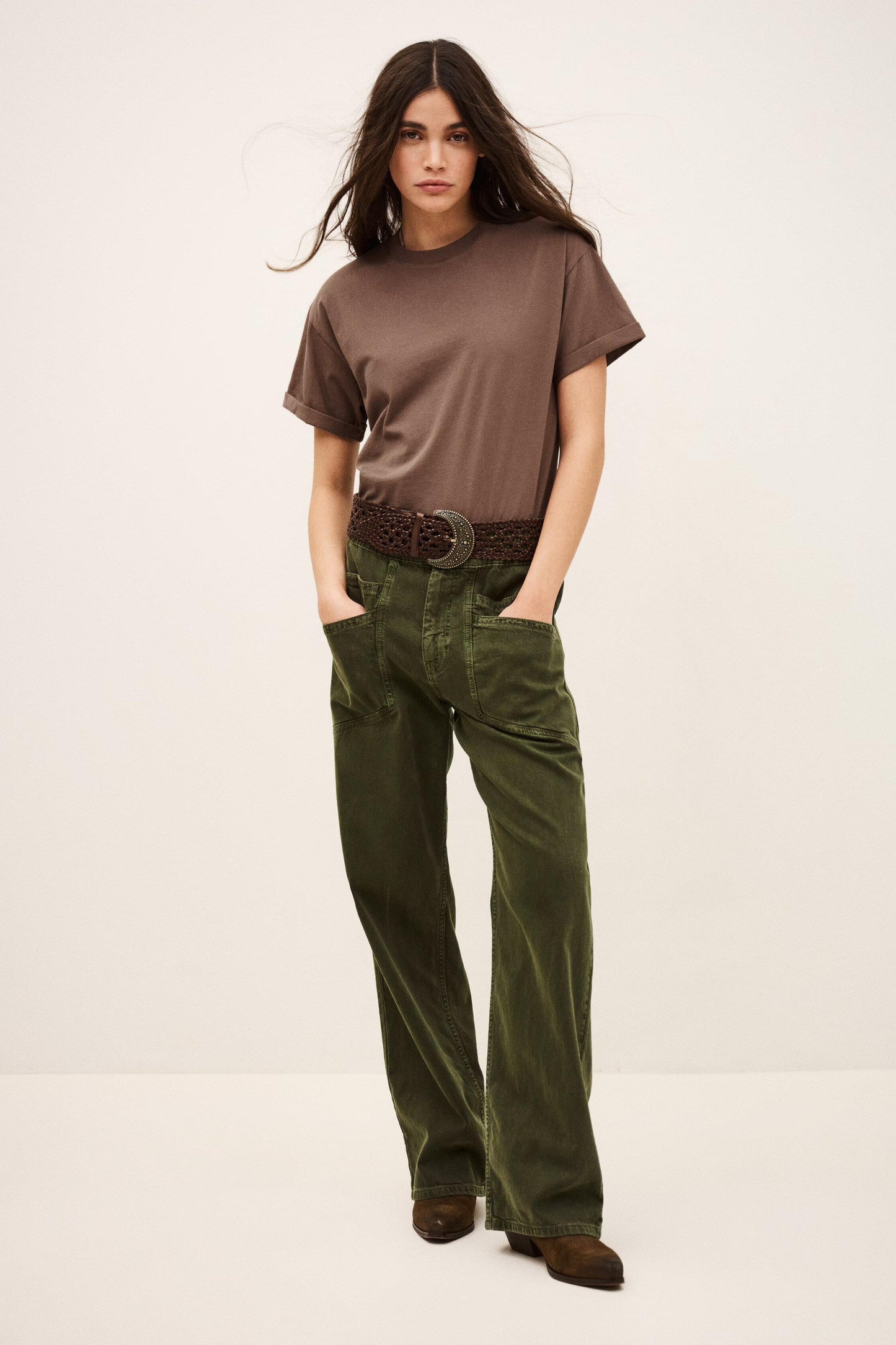 ba&sh T-Shirt Rosie Brown