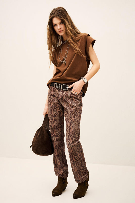 ba&sh T-Shirt Pio Brown
