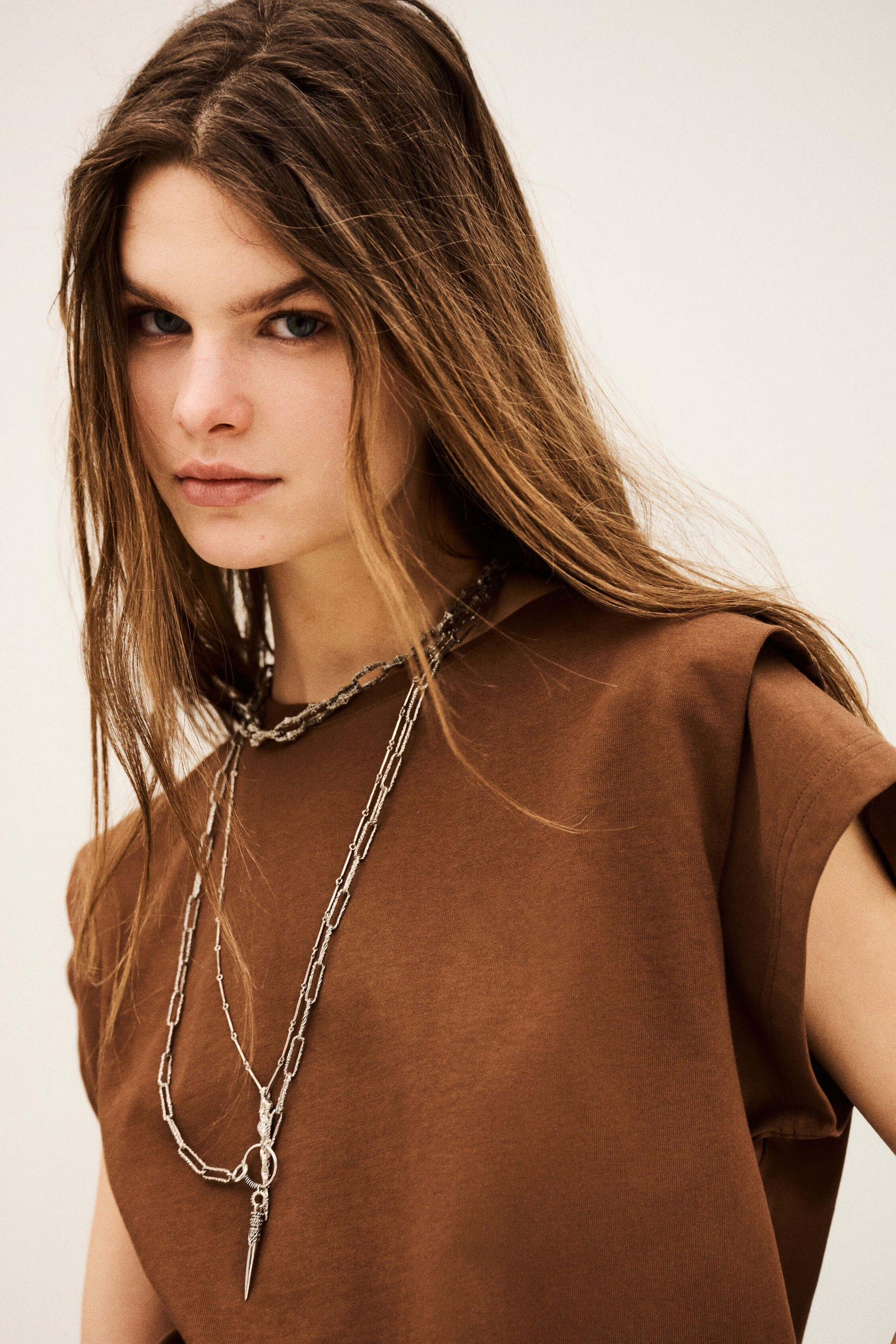 ba&sh T-Shirt Pio Brown