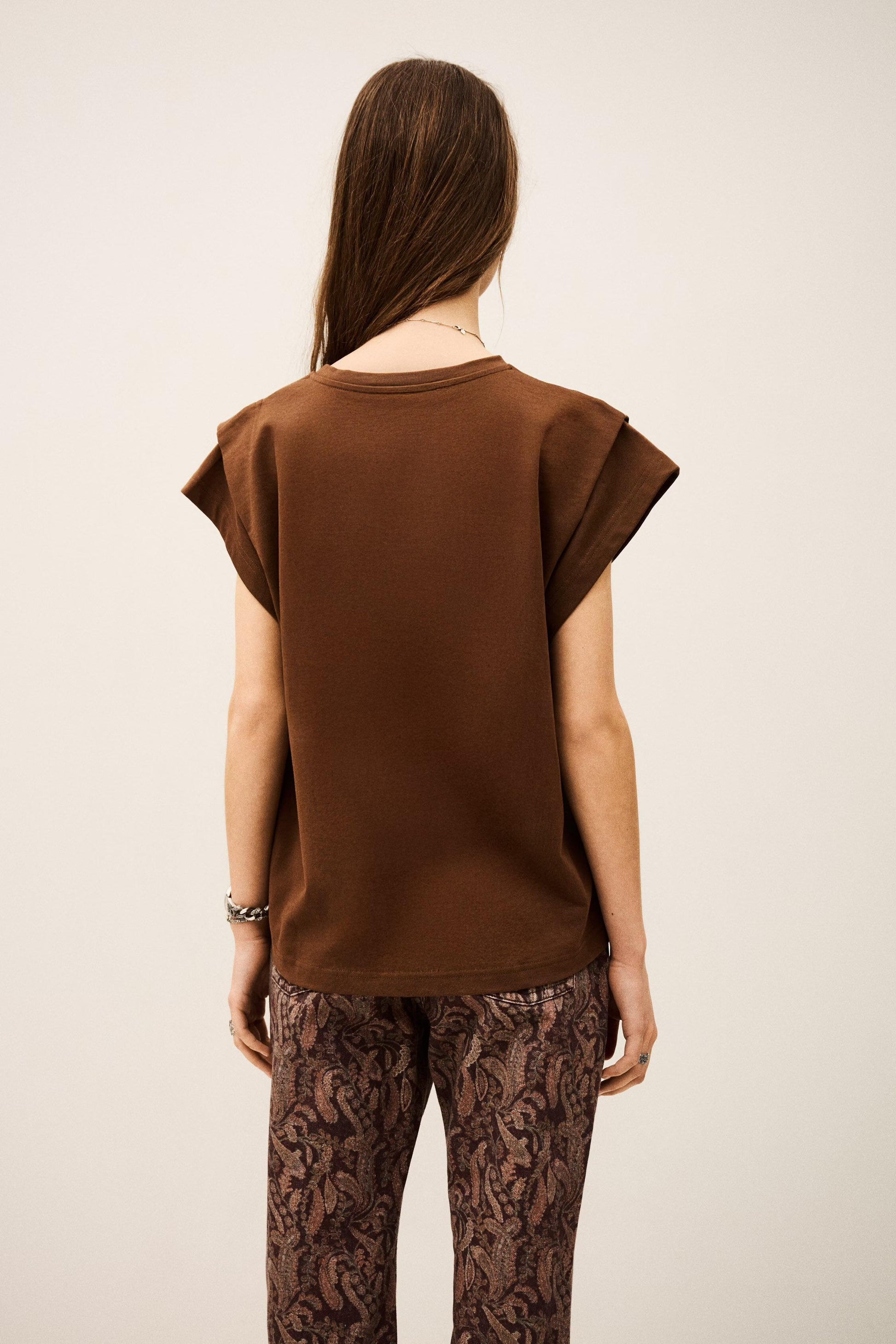 ba&sh T-Shirt Pio Brown
