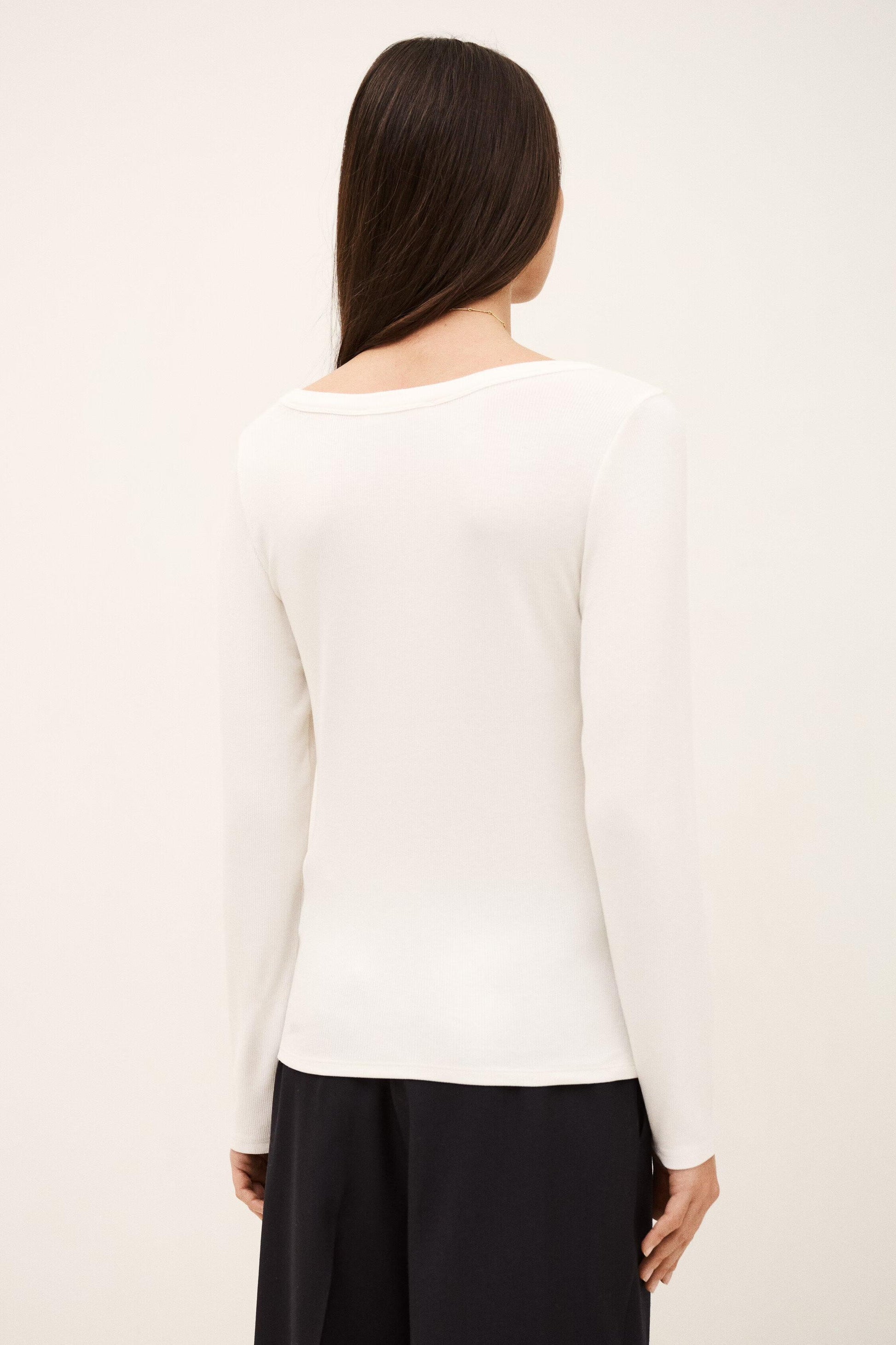ba&sh T-Shirt Luisa Off-White