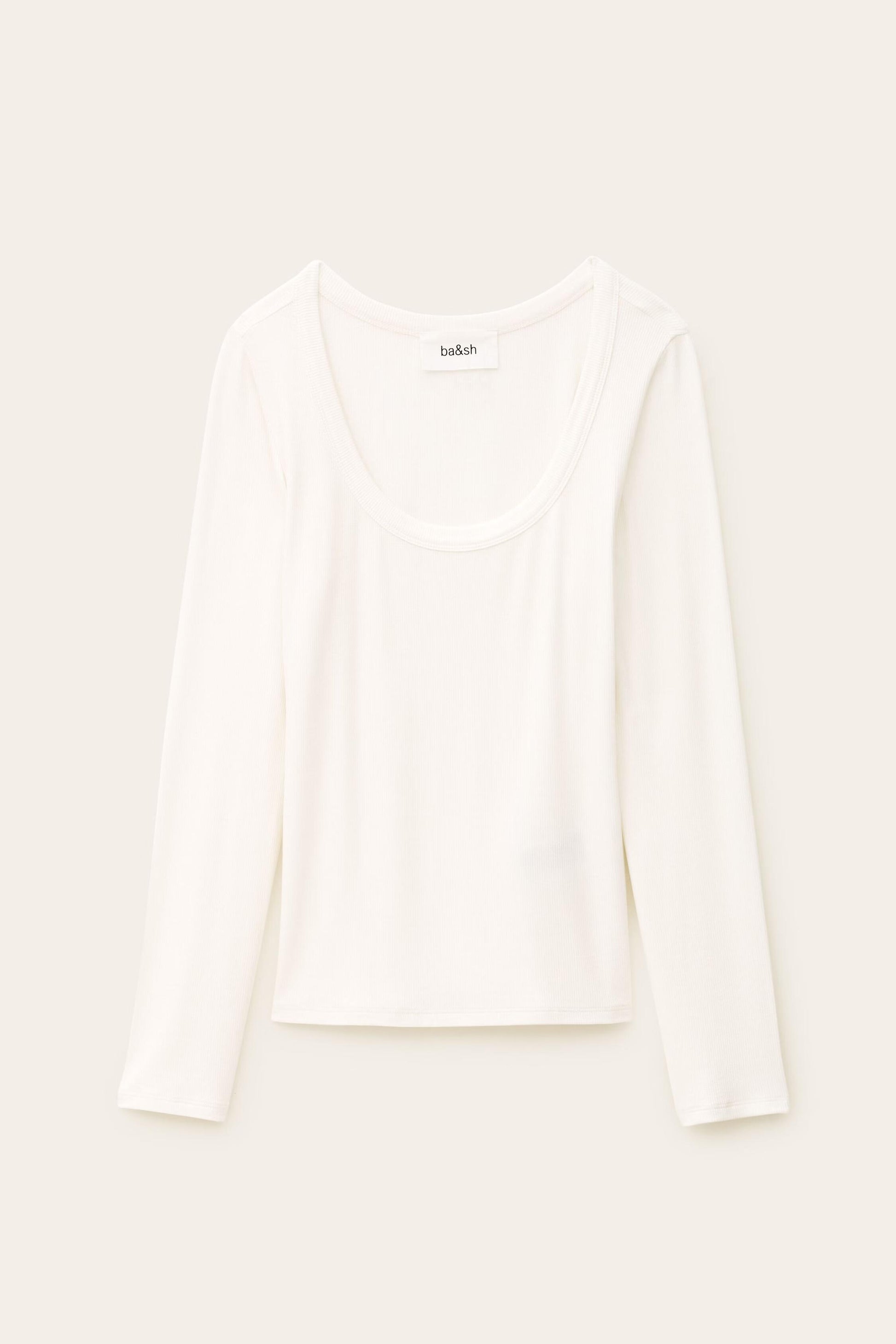 ba&sh T-Shirt Luisa Off-White