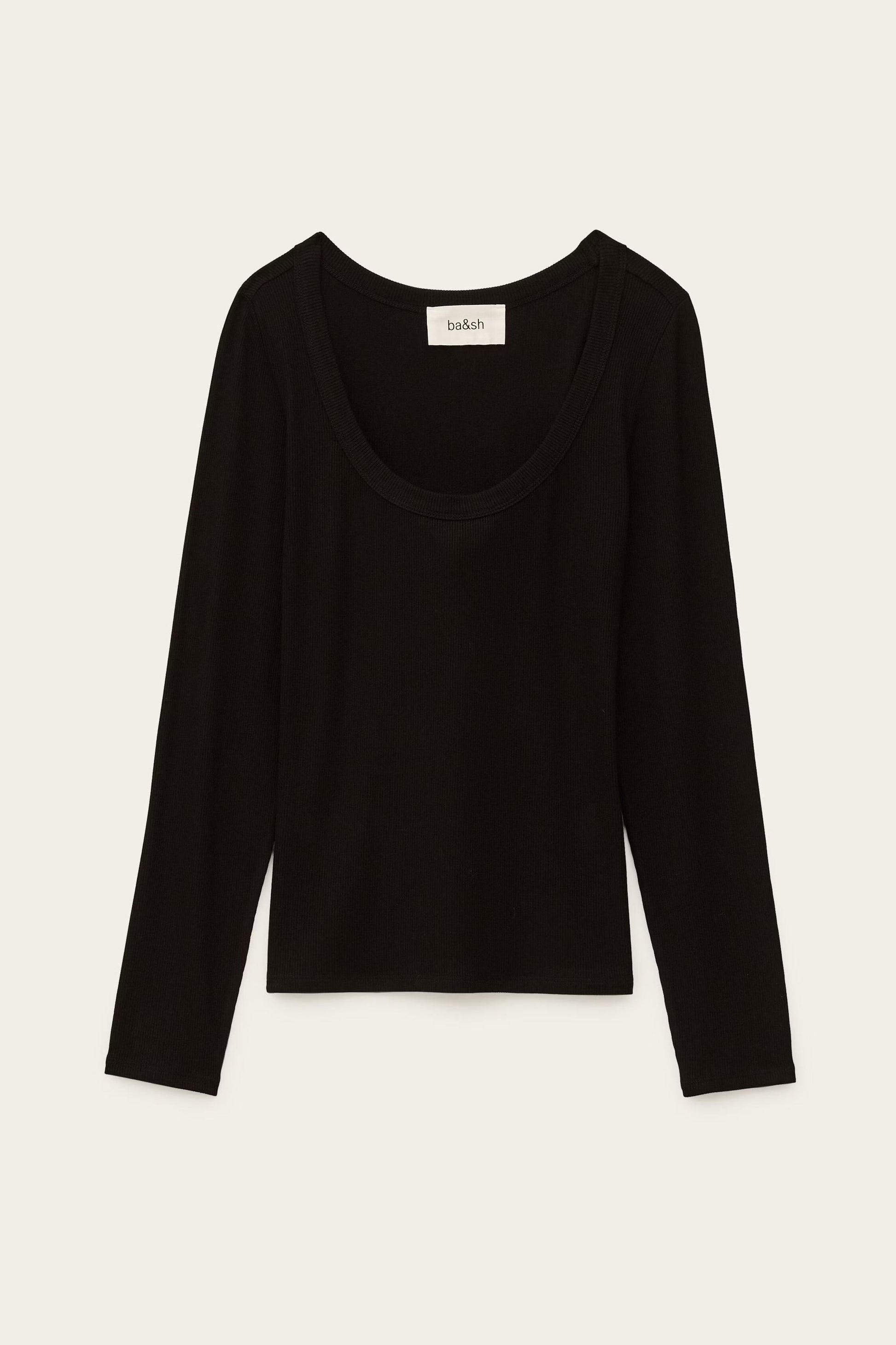 ba&sh T-Shirt Luisa Black