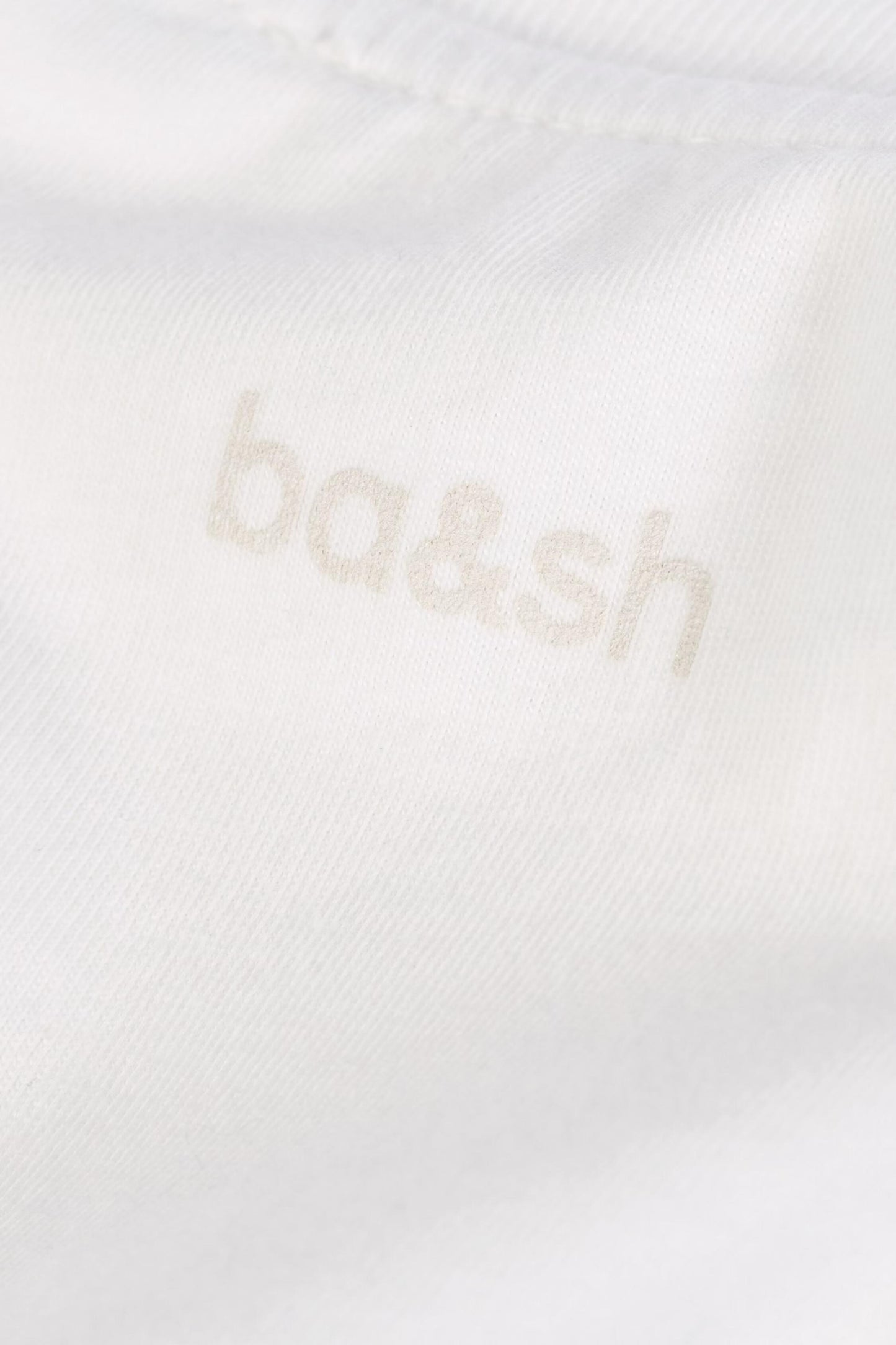 ba&sh Short-Sleeve T-Shirt Rosie Off-White