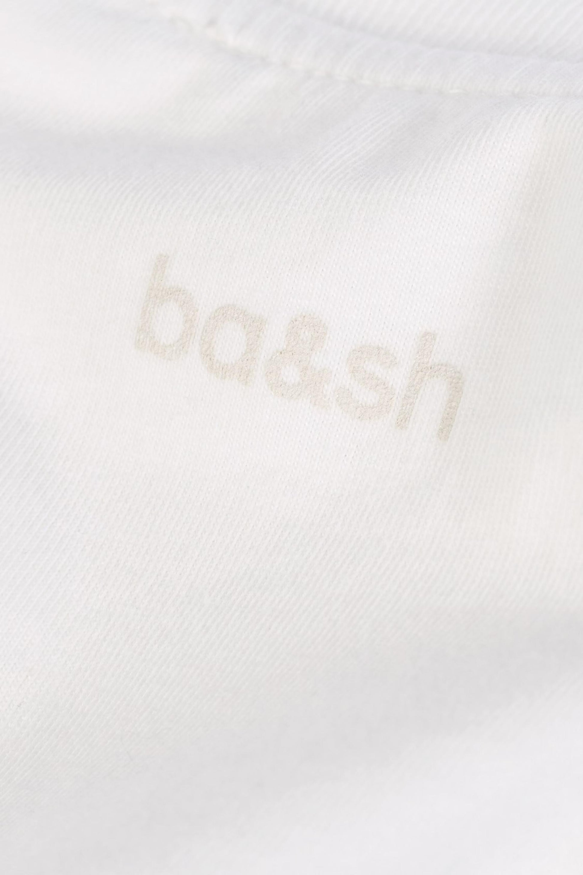 ba&sh Short-Sleeve T-Shirt Rosie Off-White