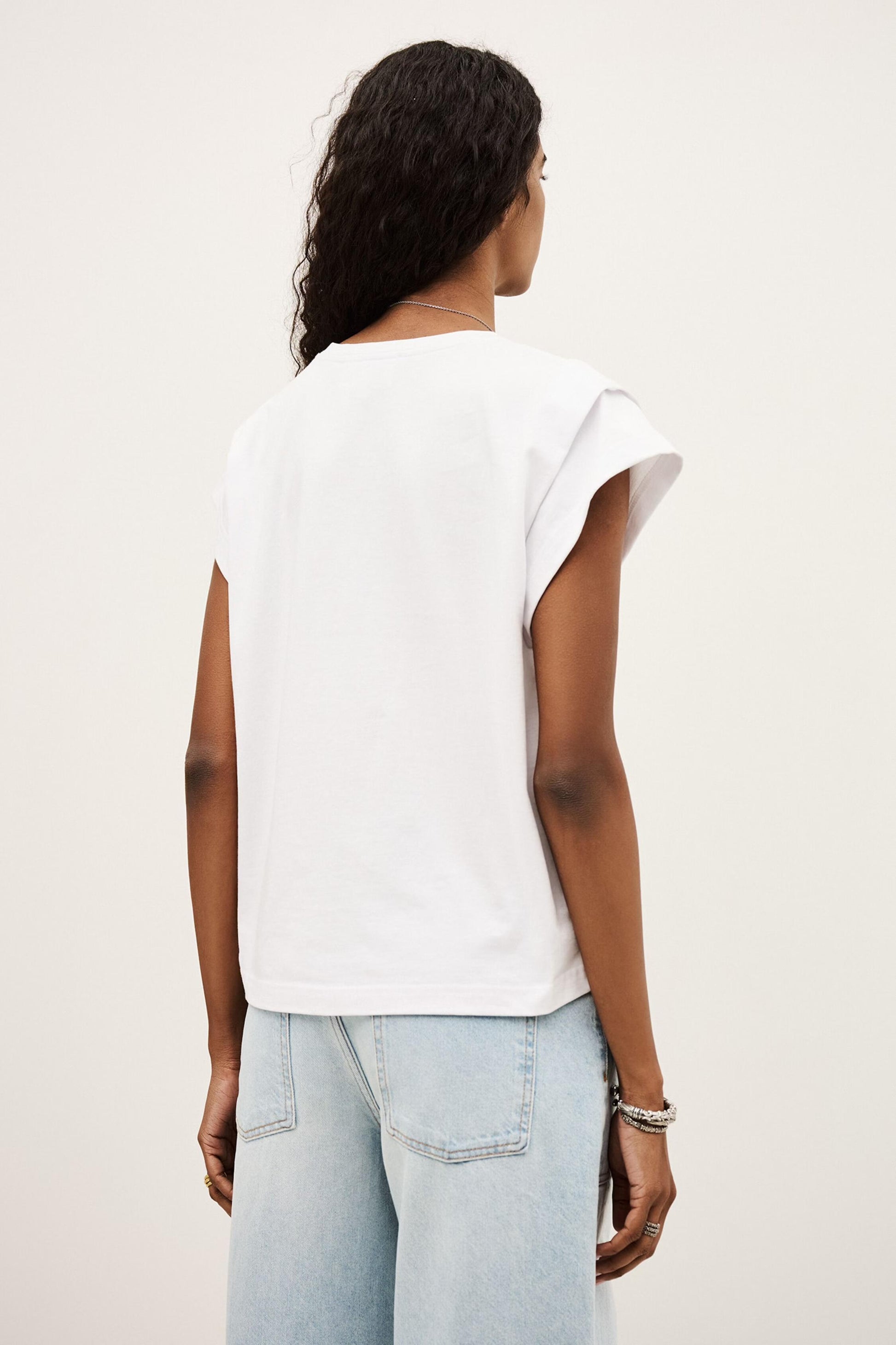 ba&sh Loose T-Shirt Pio White