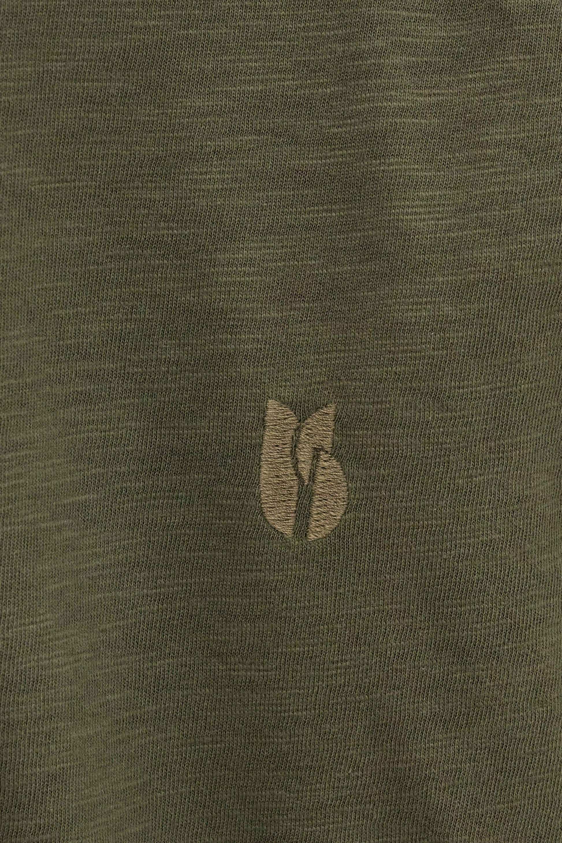 ba&sh Cotton T-Shirt Vany Green