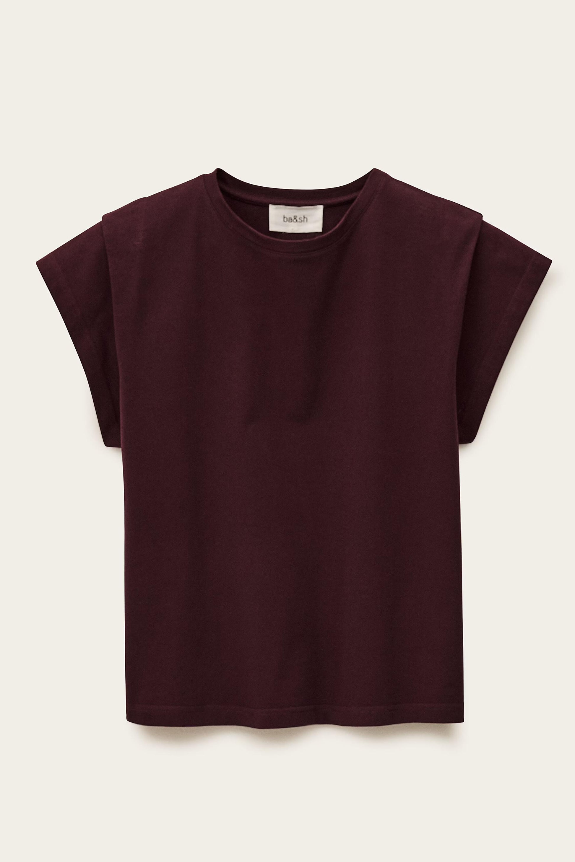 ba&sh Short-Sleeve T-Shirt Pio Red
