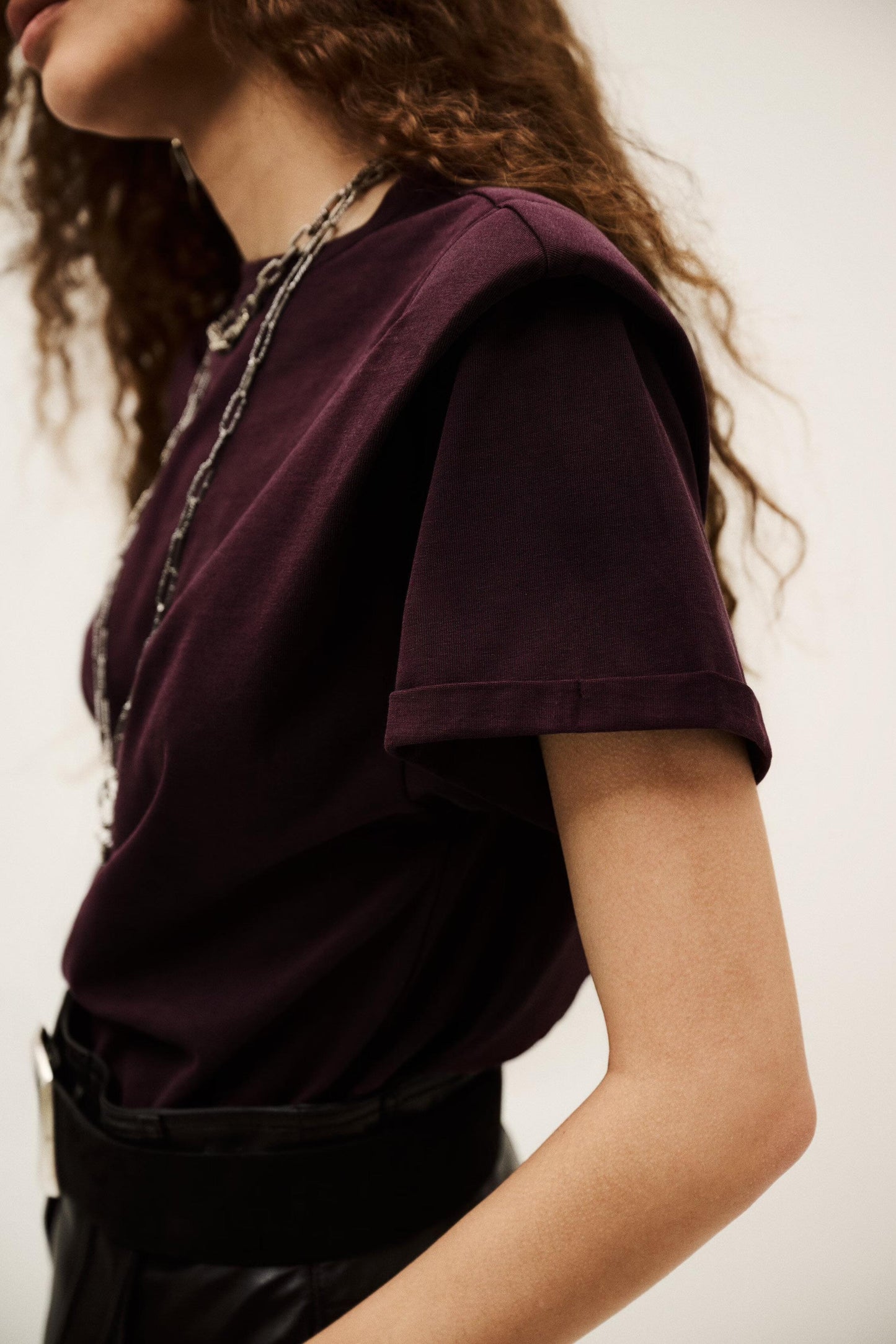 ba&sh Short-Sleeve T-Shirt Pio Red