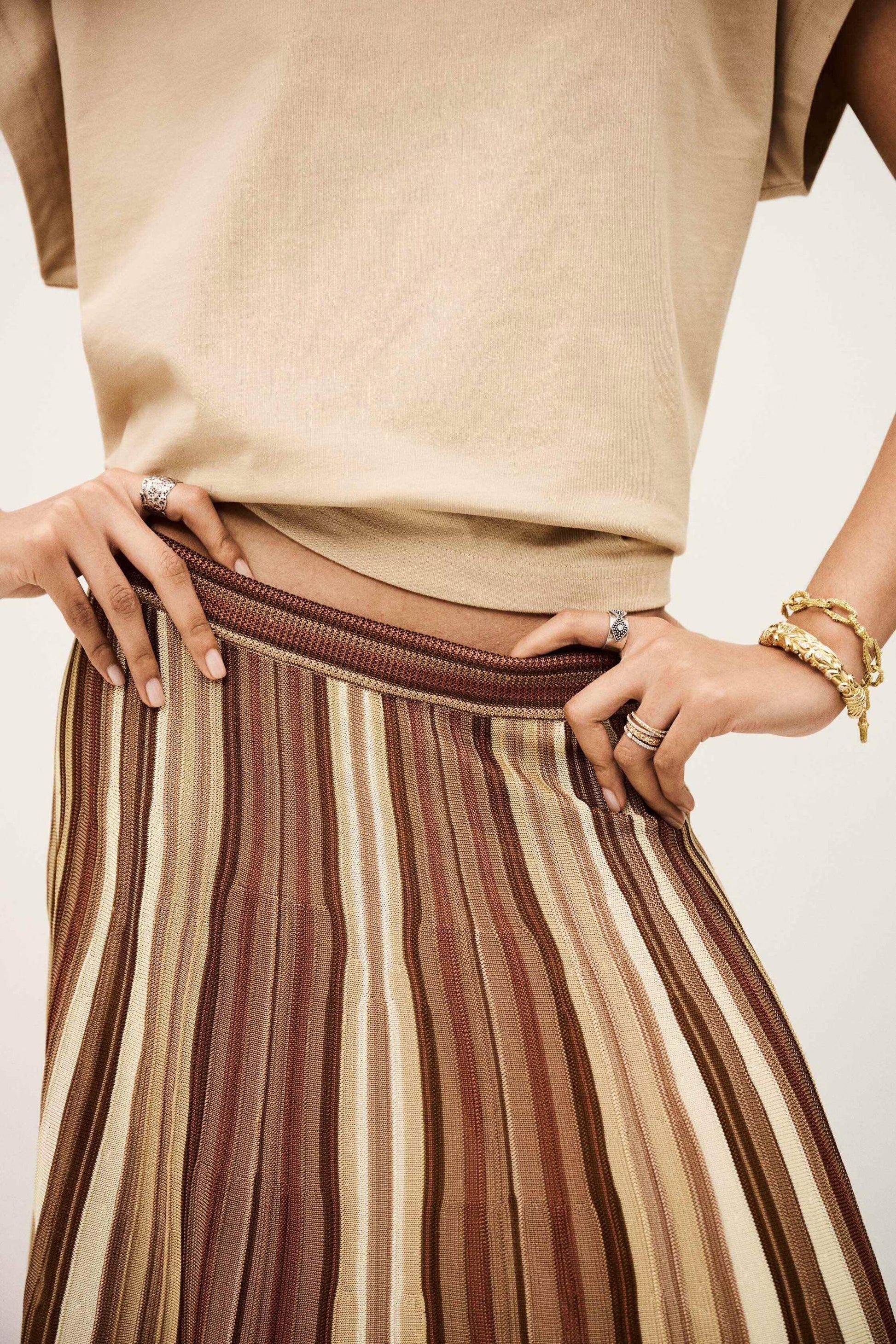 ba&sh Maxi Skirt Rima Multicolored