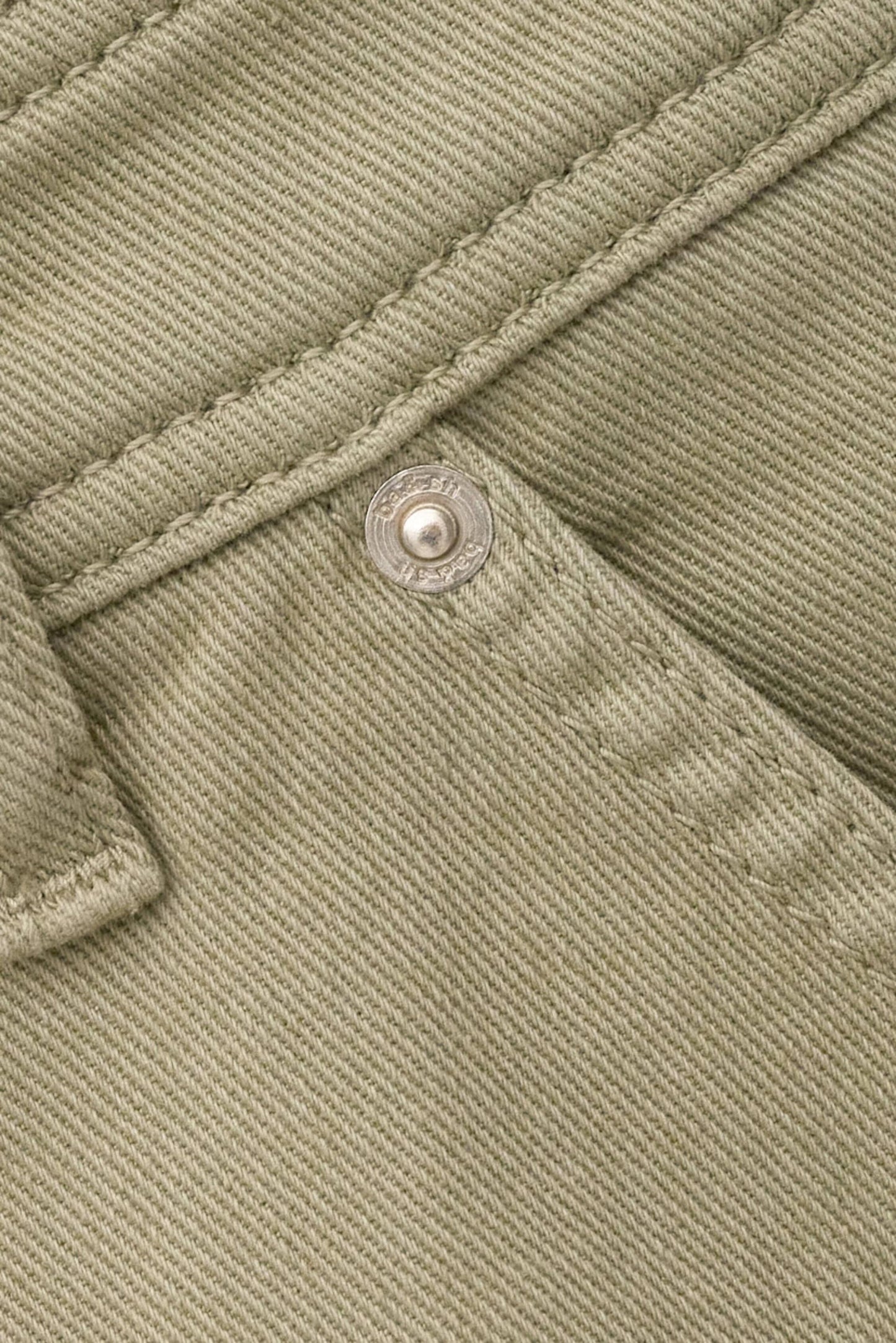 ba&sh Loose-Fitting Cotton Bermuda Shorts Todd Green