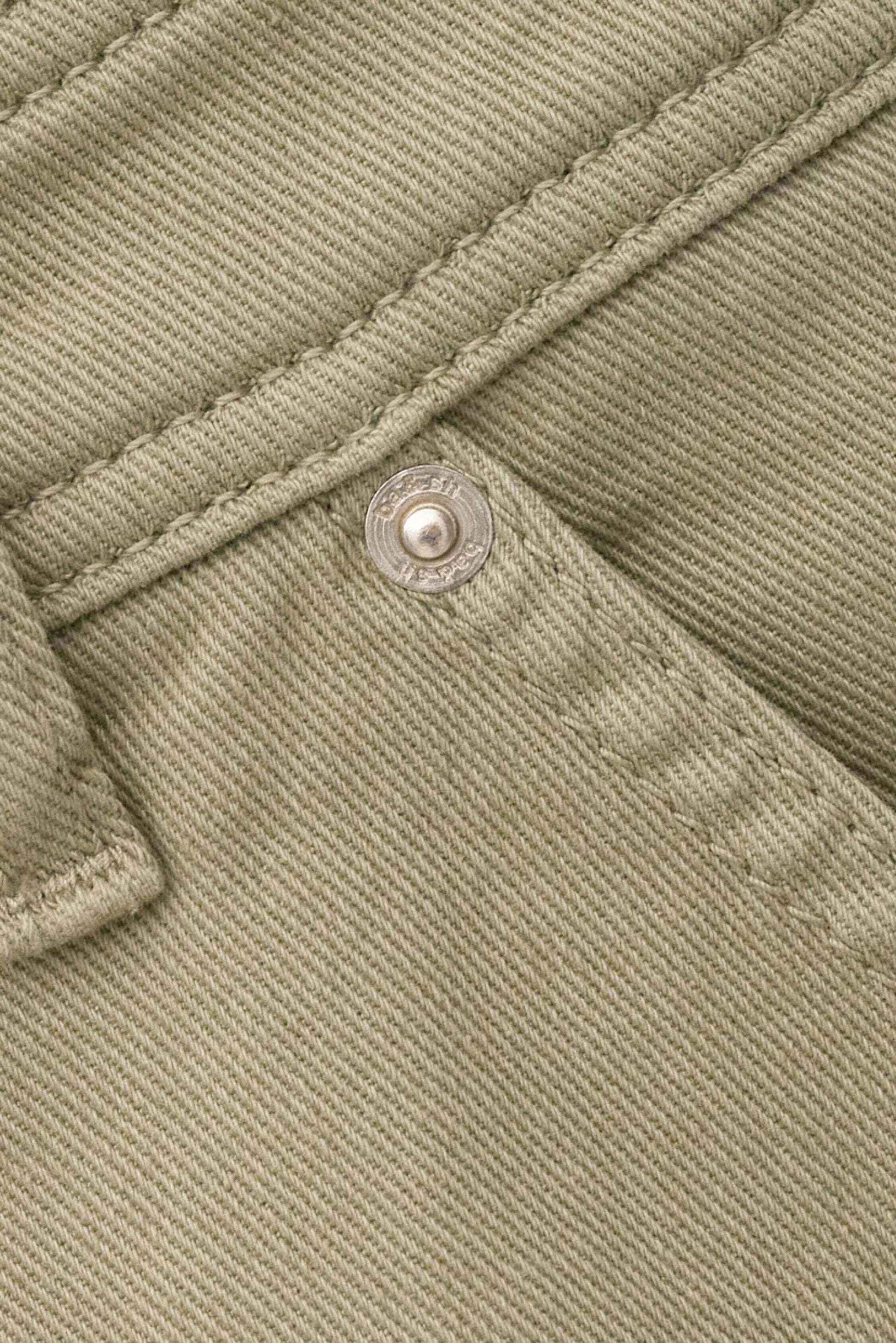 ba&sh Loose-Fitting Cotton Bermuda Shorts Todd Green