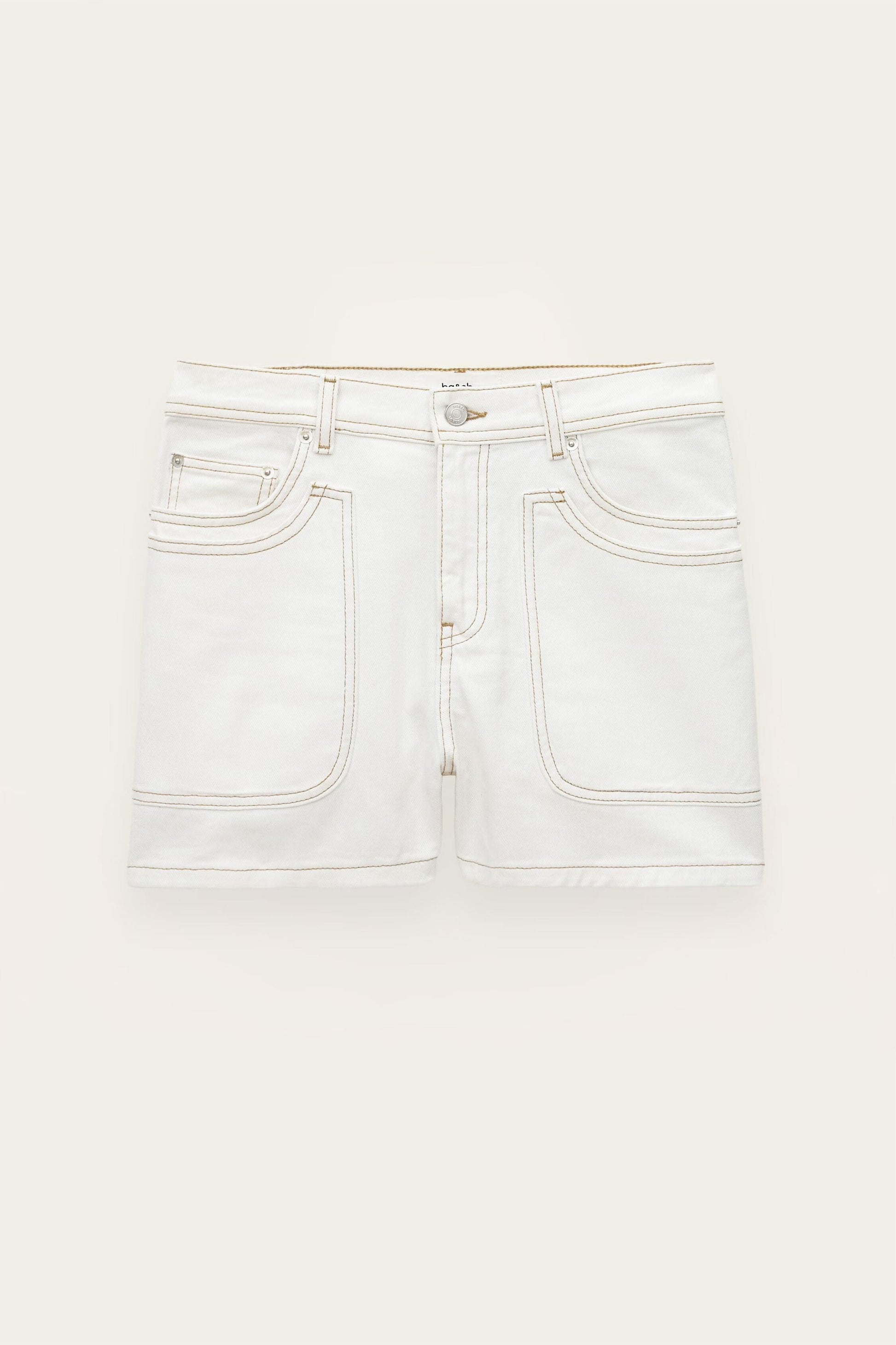 ba&sh Cargo Shorts Bevy Off-White