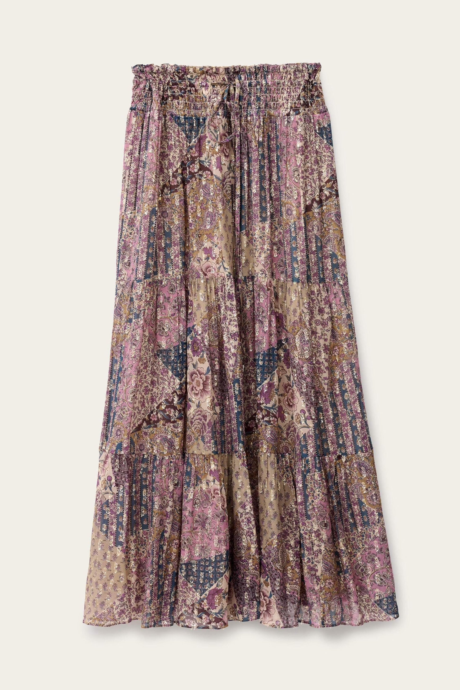 ba&sh Maxi Skirt Pitsy Pink