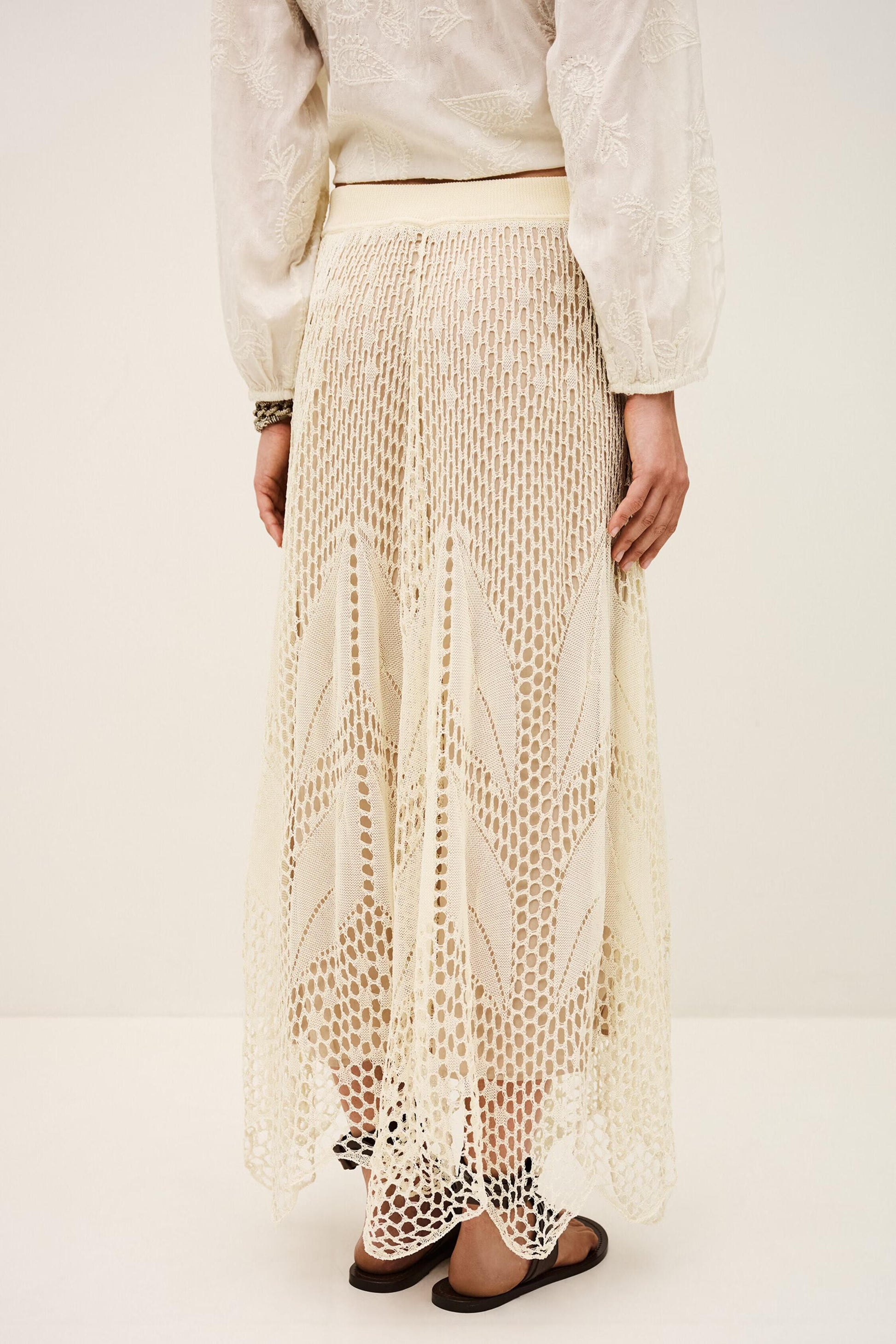 ba&sh Skirt Ulysse Yellow