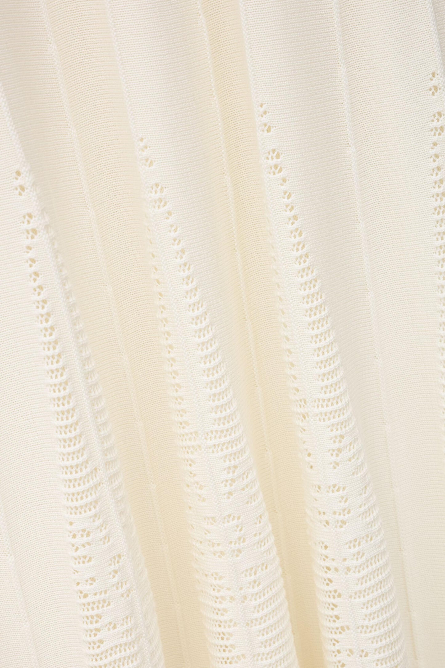 ba&sh Knit Maxi Skirt Serta Off-White