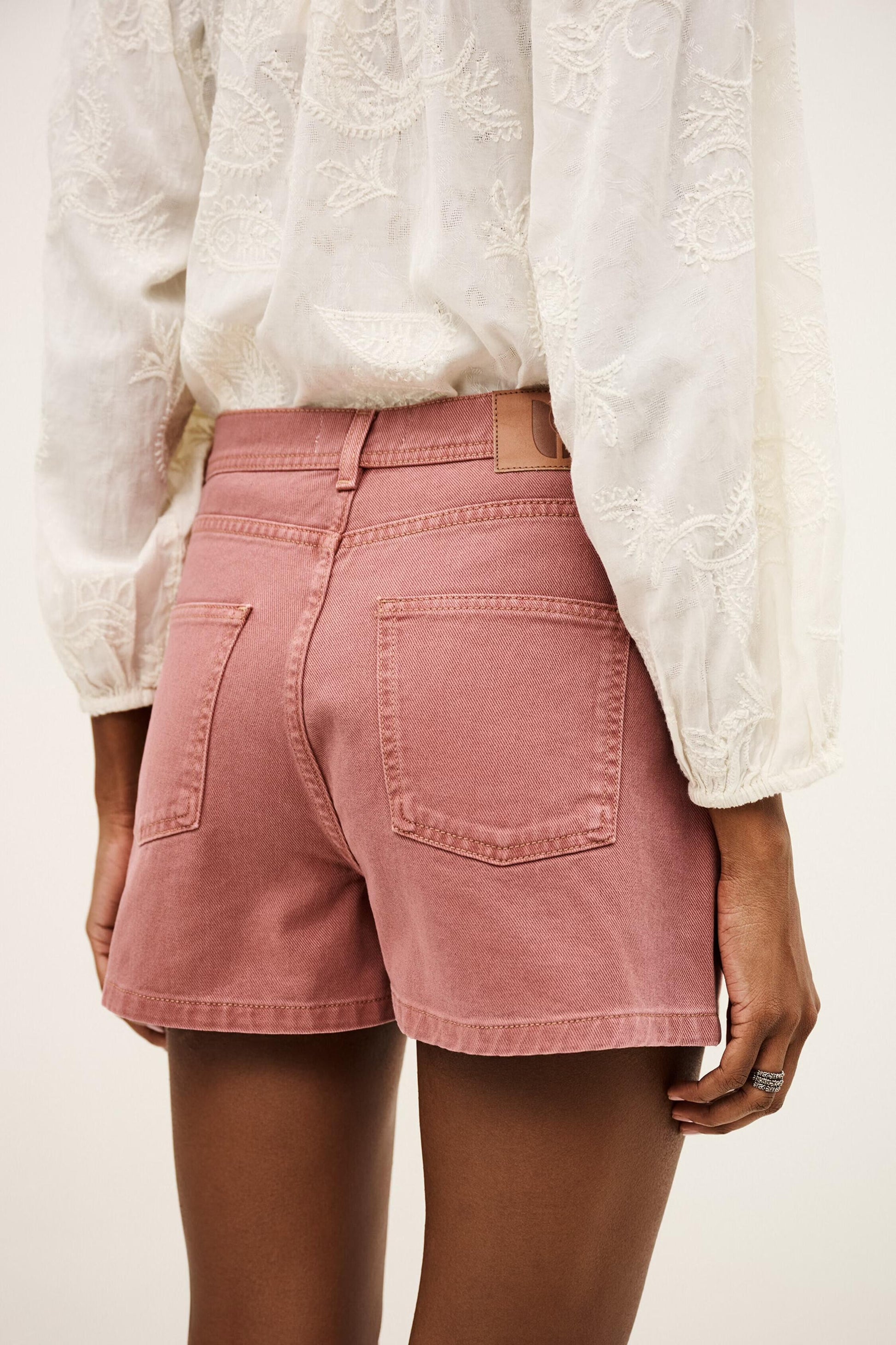 ba&sh Cargo Shorts Bevy Pink