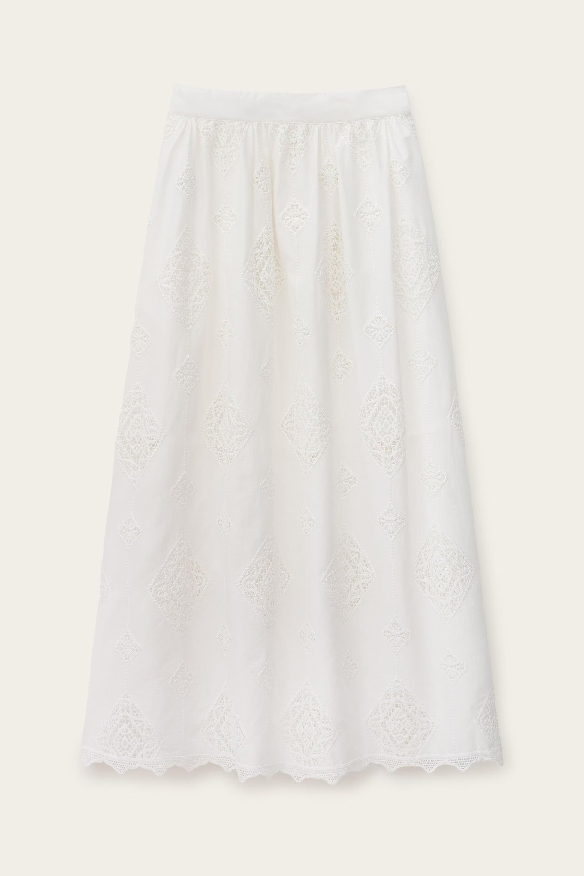 ba&sh Maxi Skirt Mona Off-White