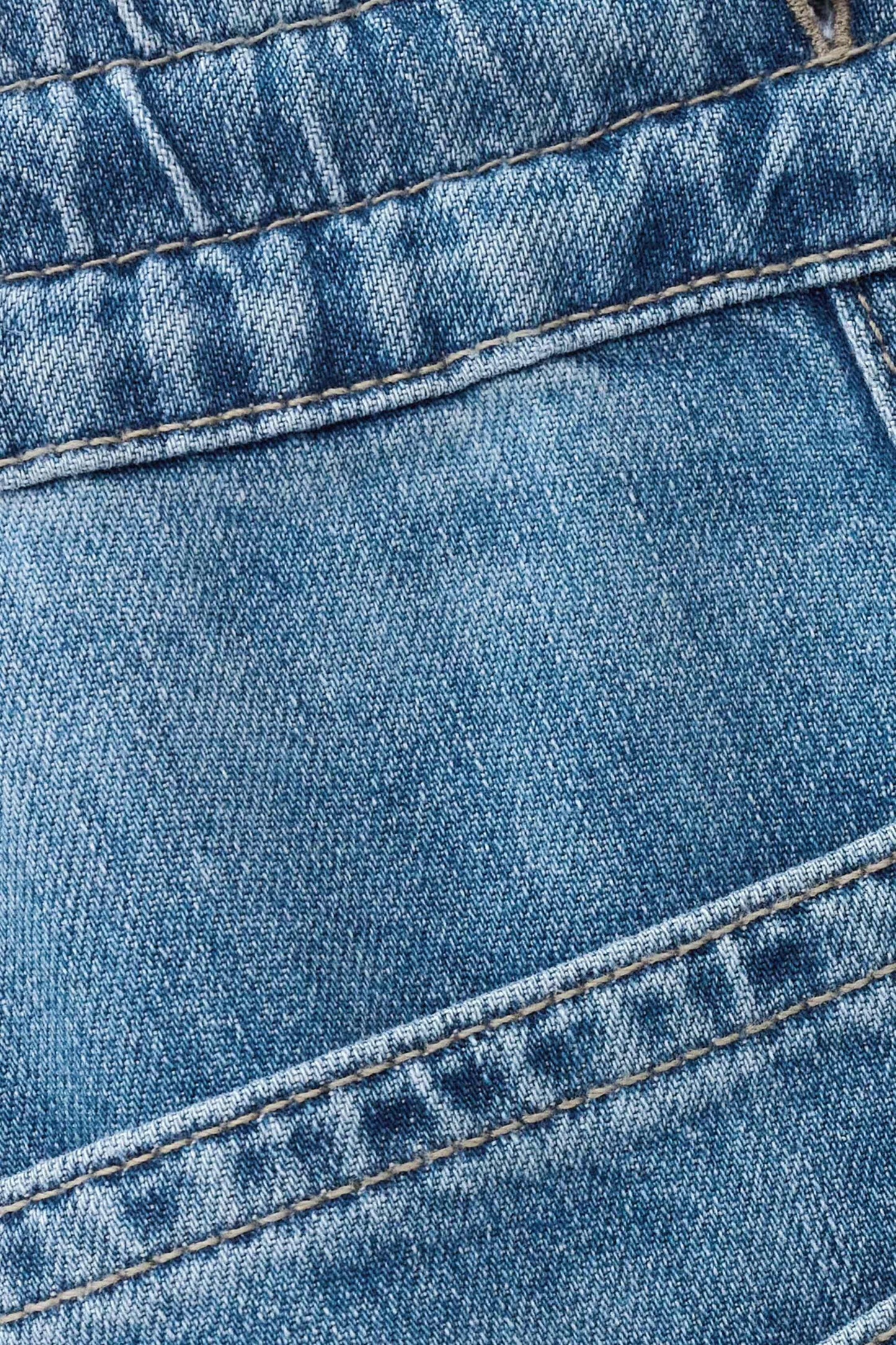 ba&sh Mini Skirt Martina Blue