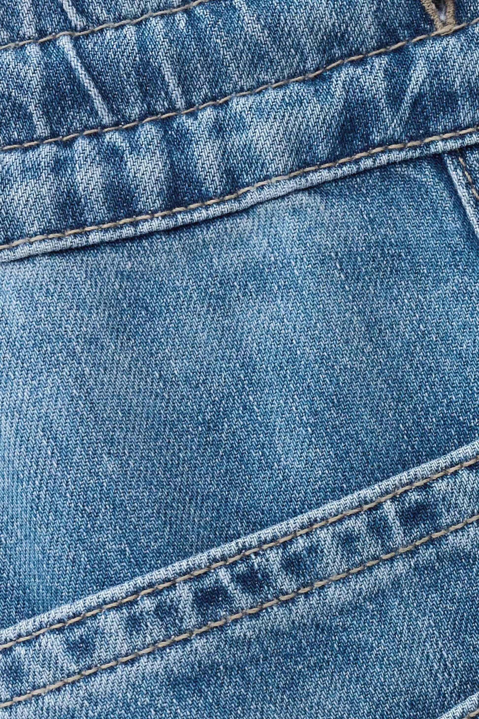 ba&sh Mini Skirt Martina Blue