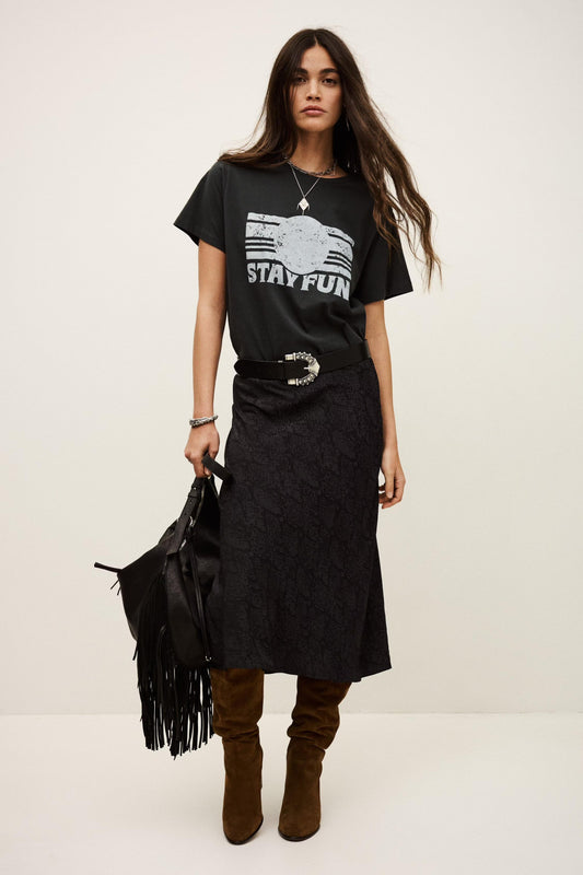 ba&sh Skirt Rista Black