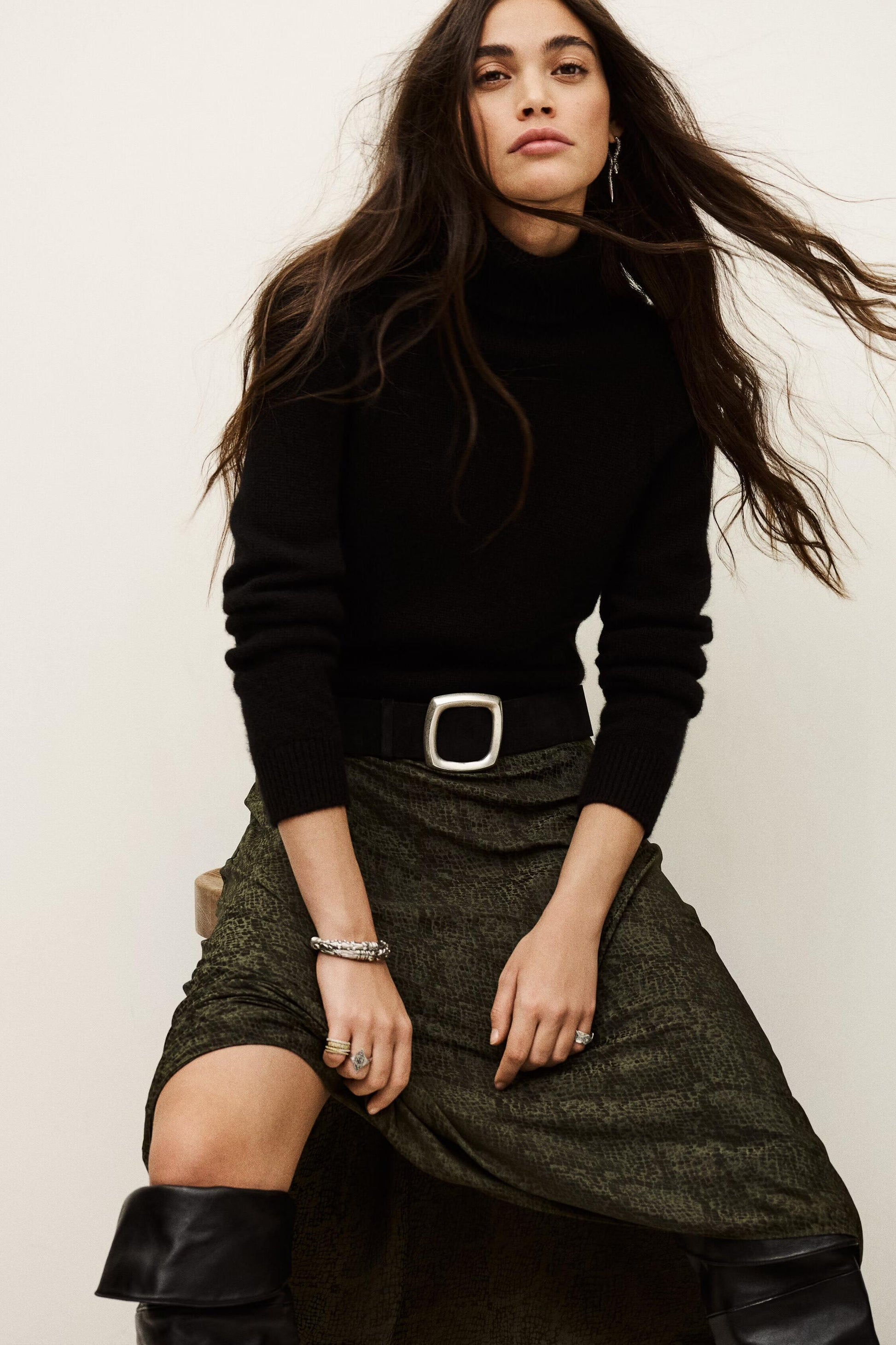 ba&sh Skirt Rista Green