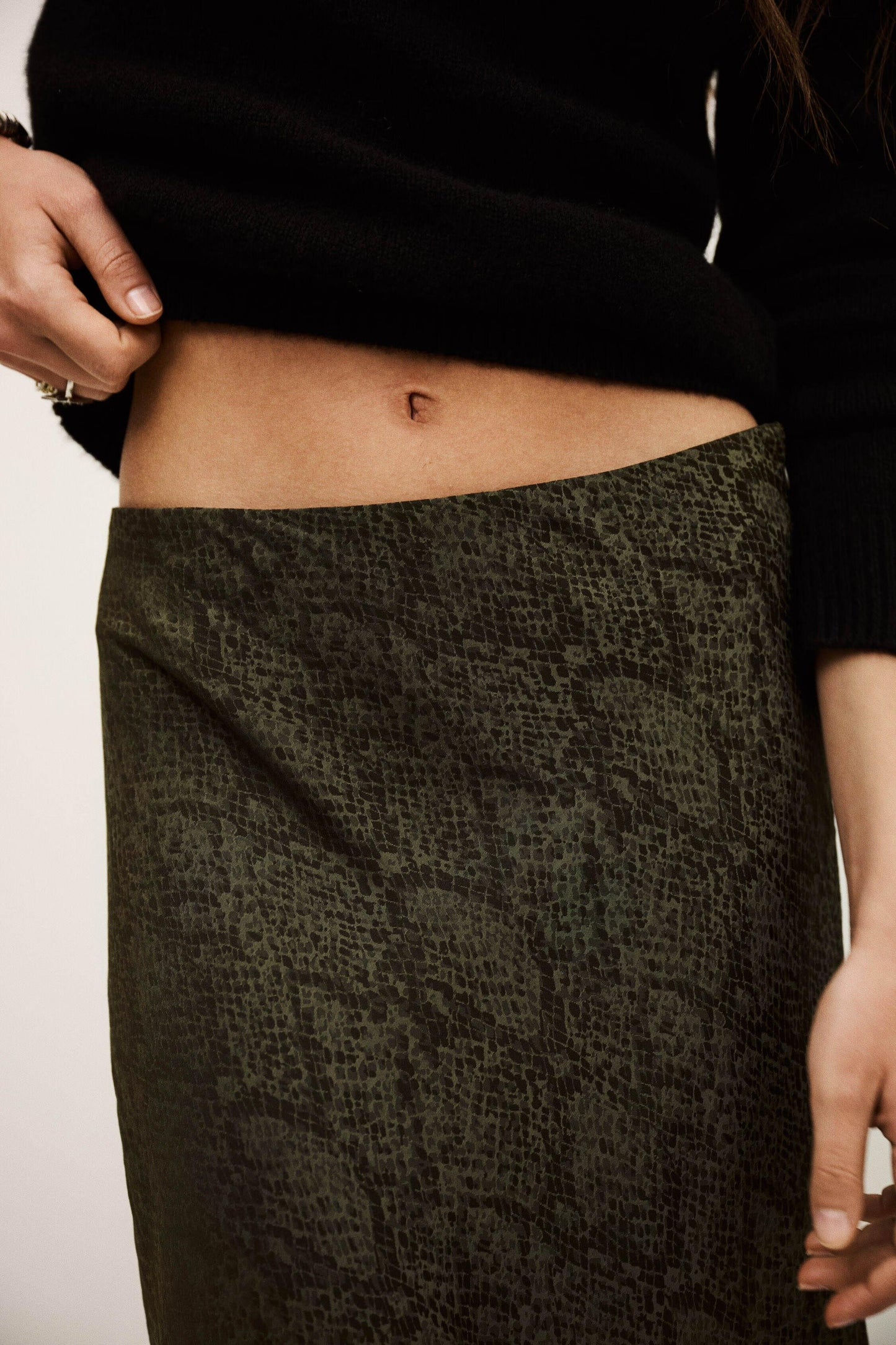 ba&sh Skirt Rista Green