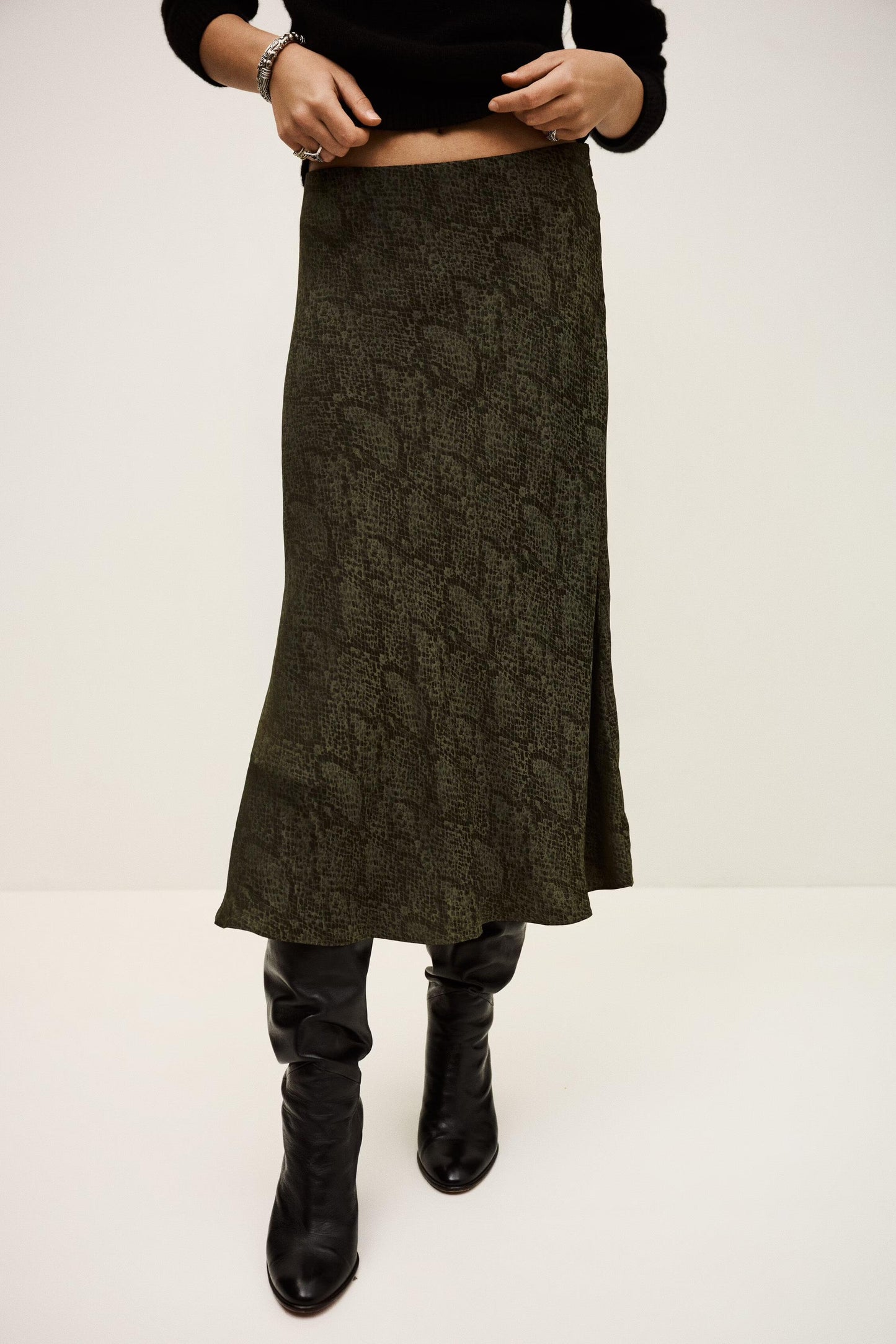 ba&sh Skirt Rista Green