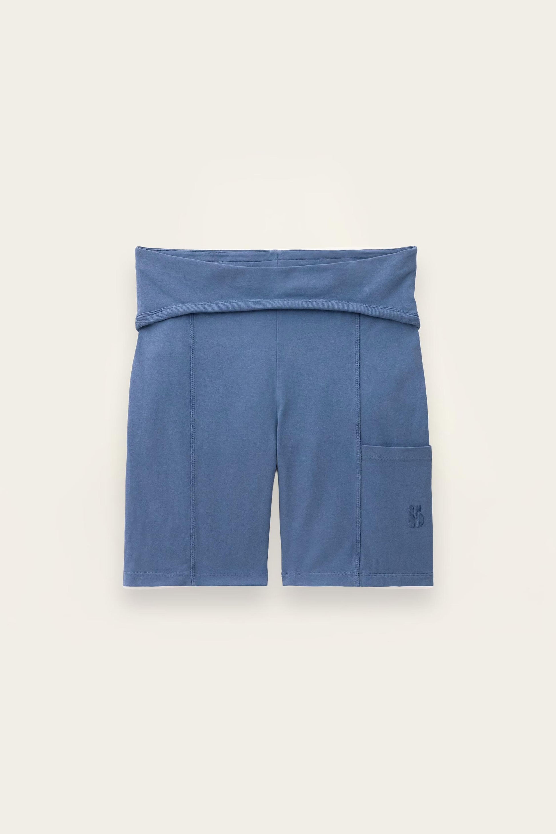 ba&sh Cotton Sports Shorts Firo Blue